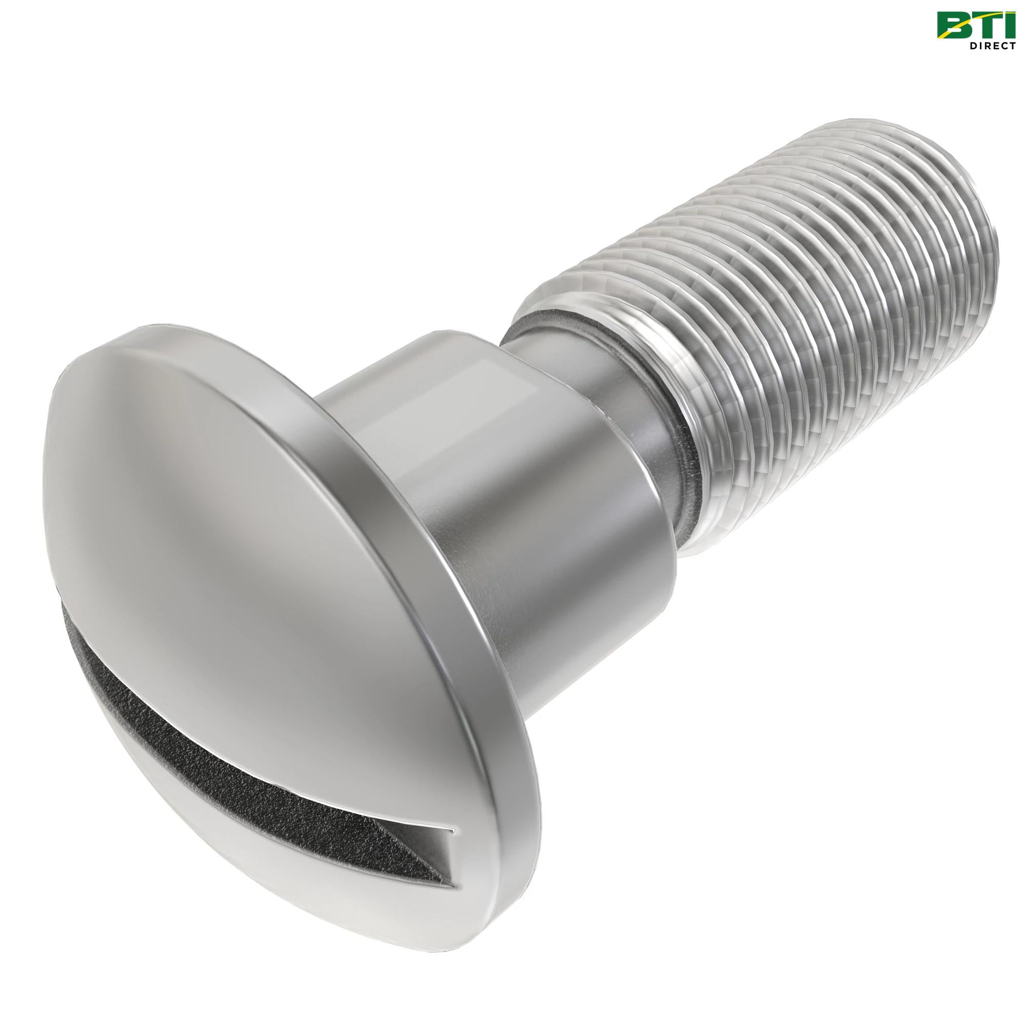 H158342: Round Head Square Neck Screw, M6 X 20