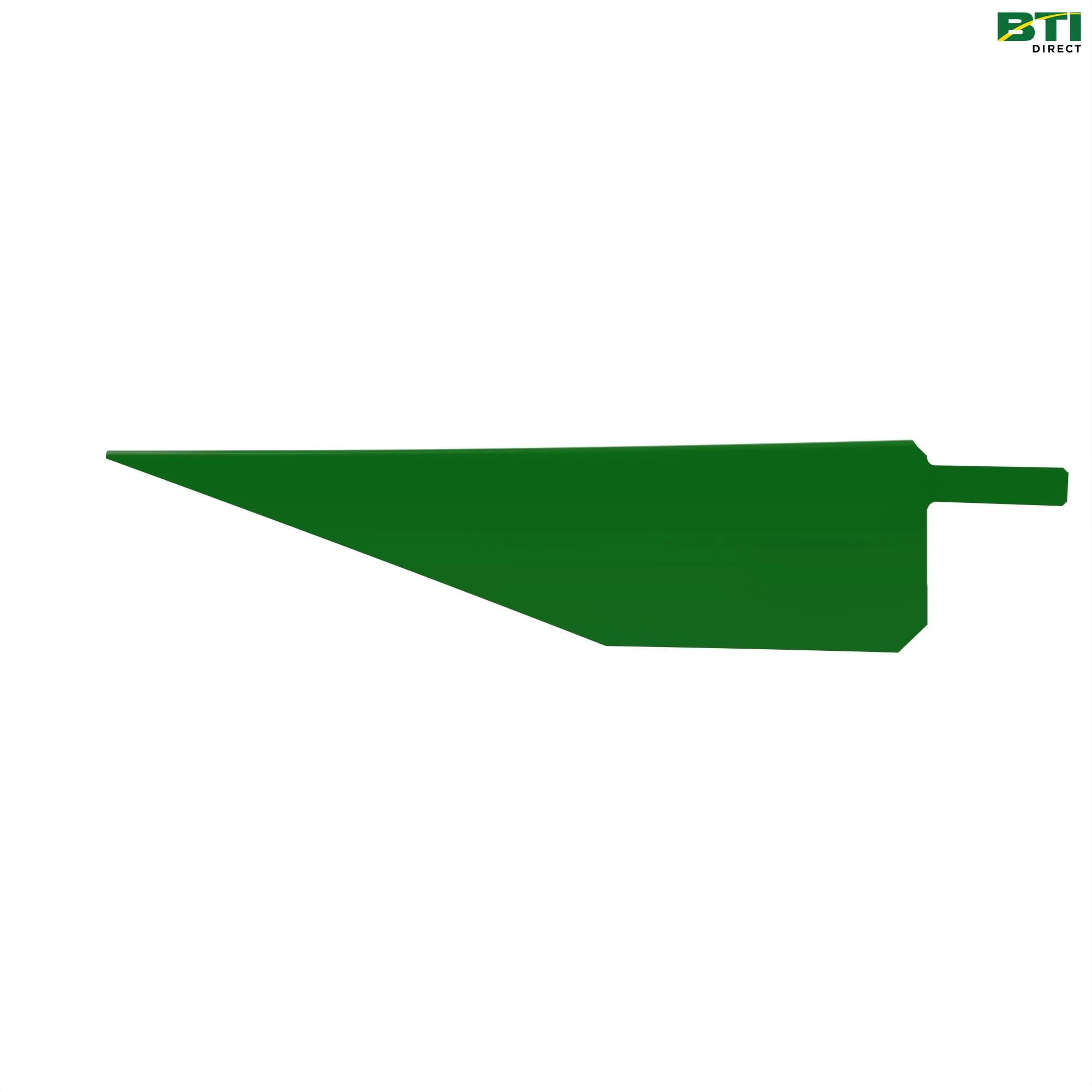 HXE36443: Straw Chopper Vane, Left Side