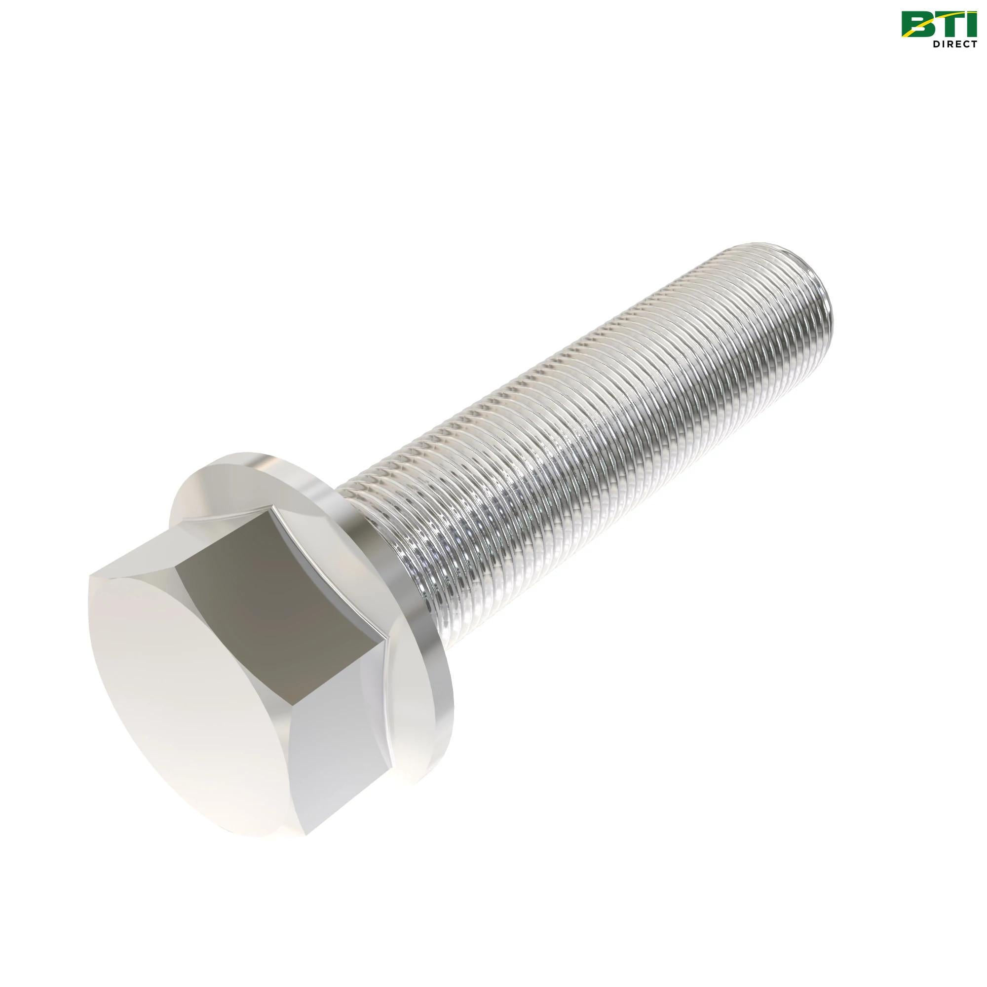 HXE84386: Hexagonal Head Flanged Screw, M22 X 100