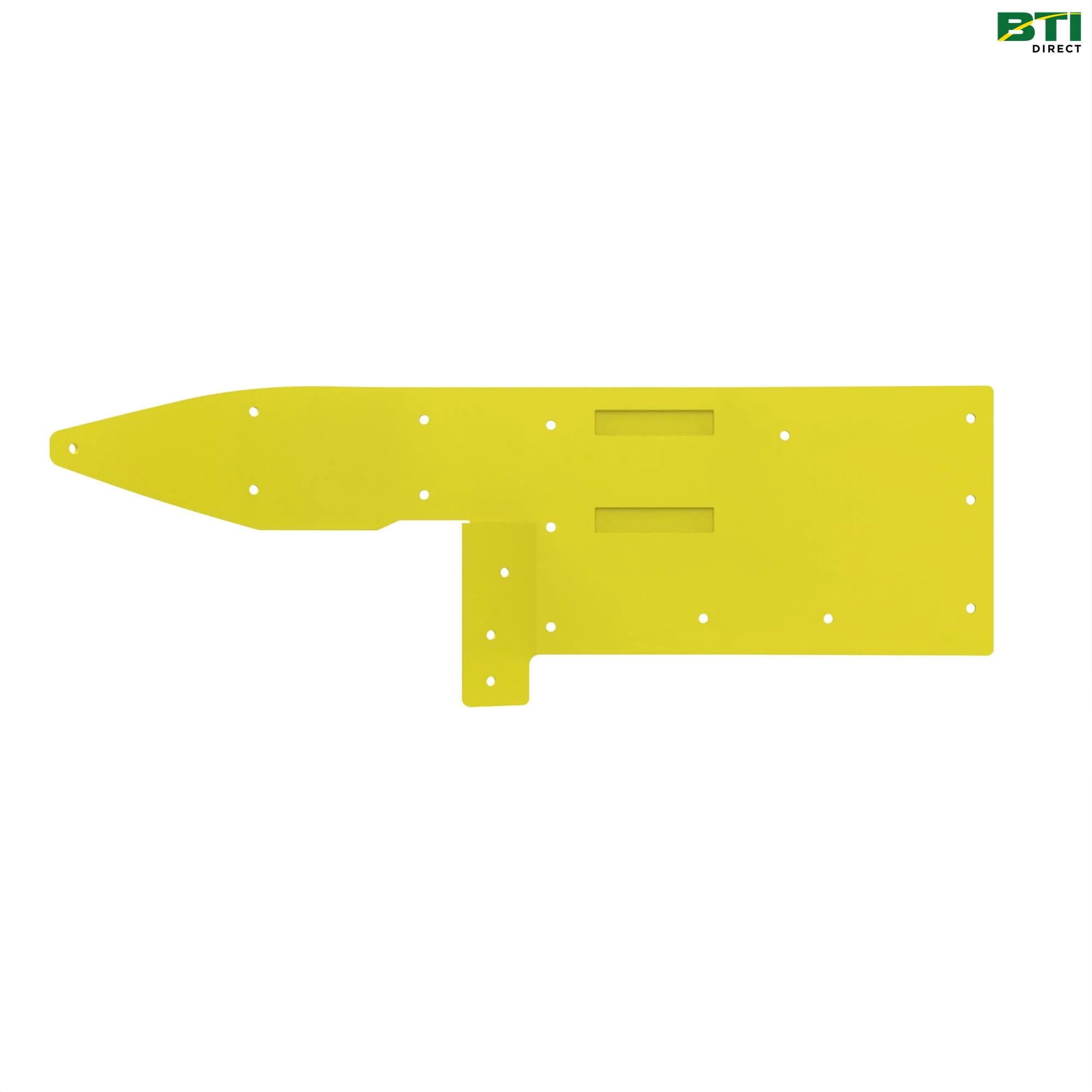 HXE87670: Right Side Draper Platform Cutting System Skid Plate
