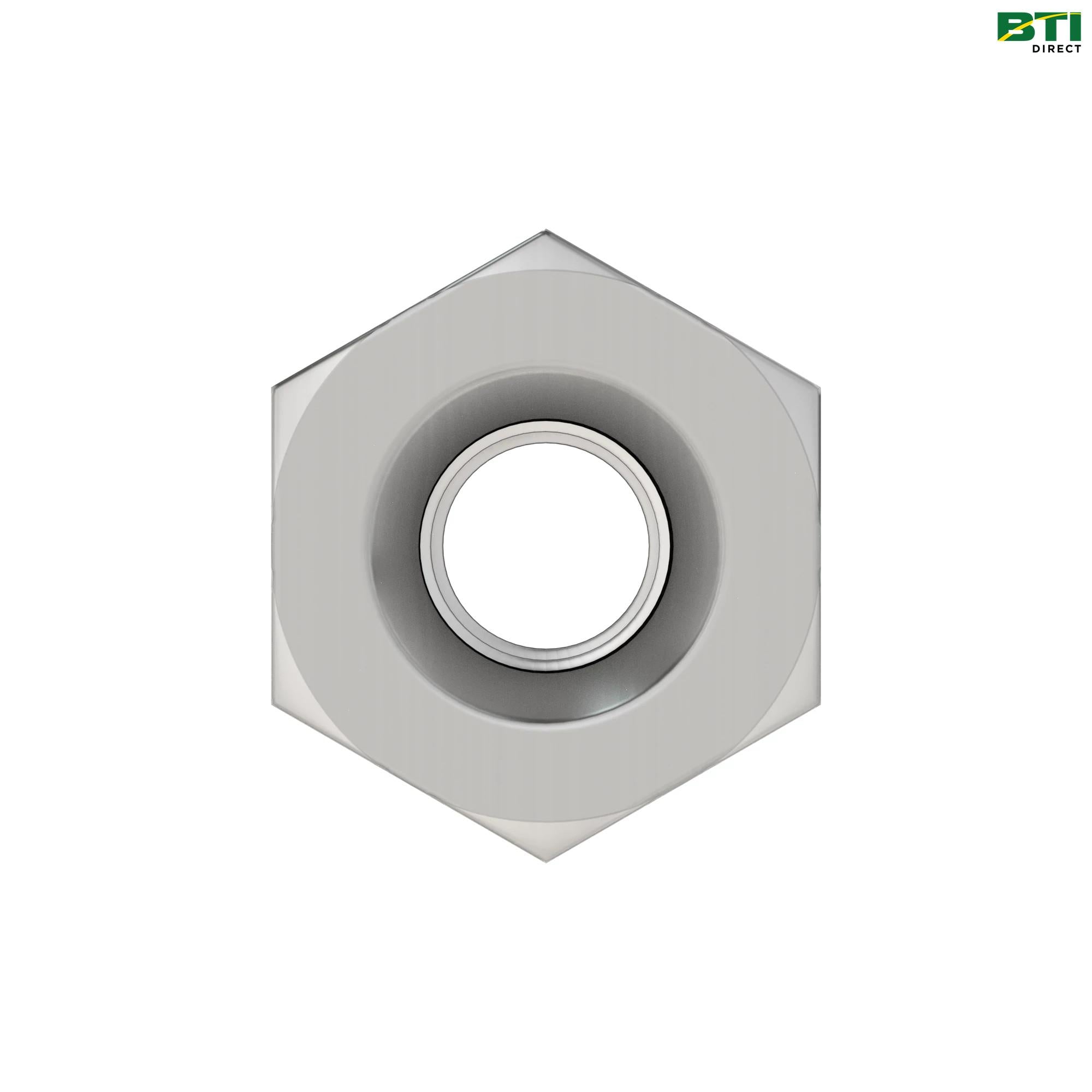 K40001: Hexagonal Lock Nut, 1/4"
