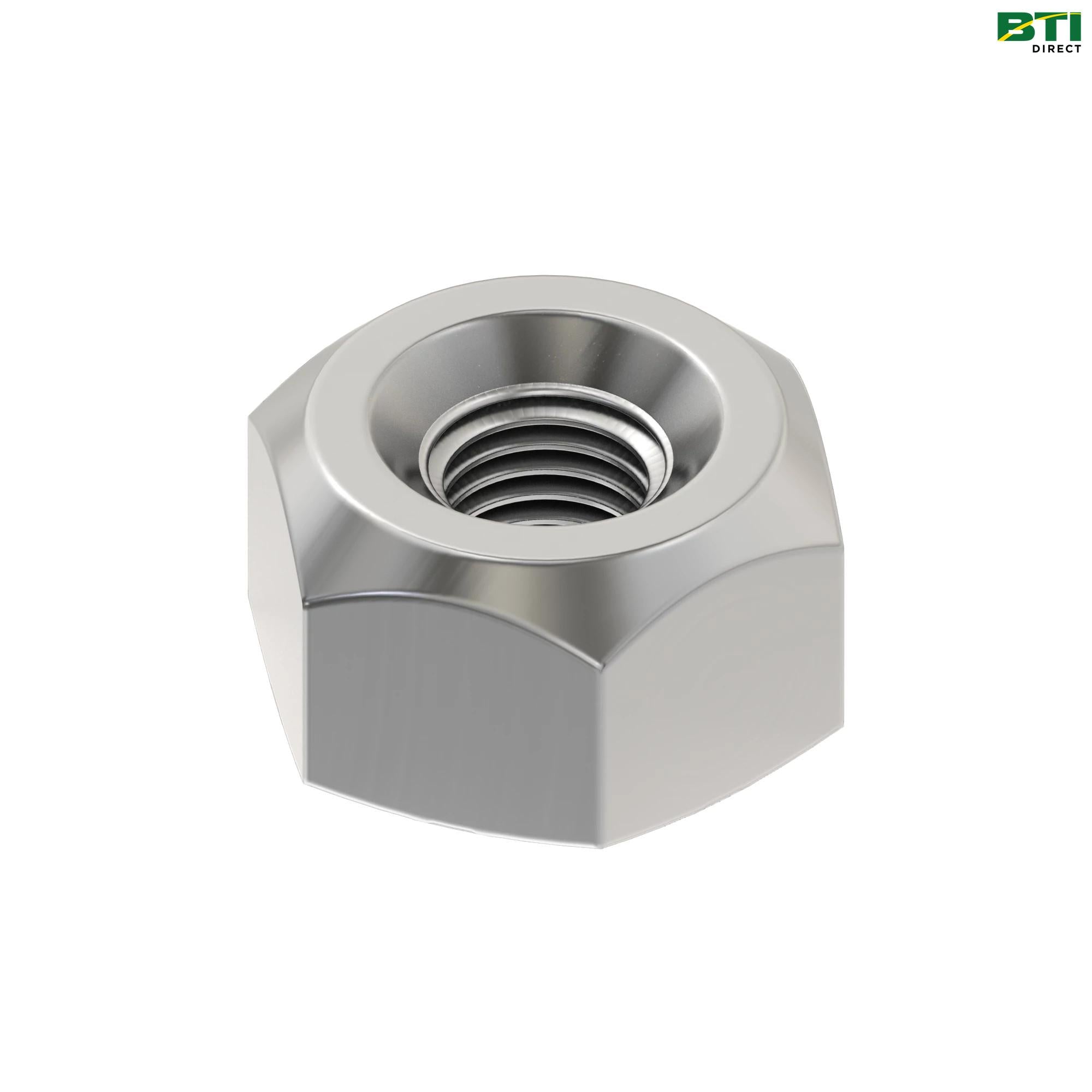 K40001: Hexagonal Lock Nut, 1/4"