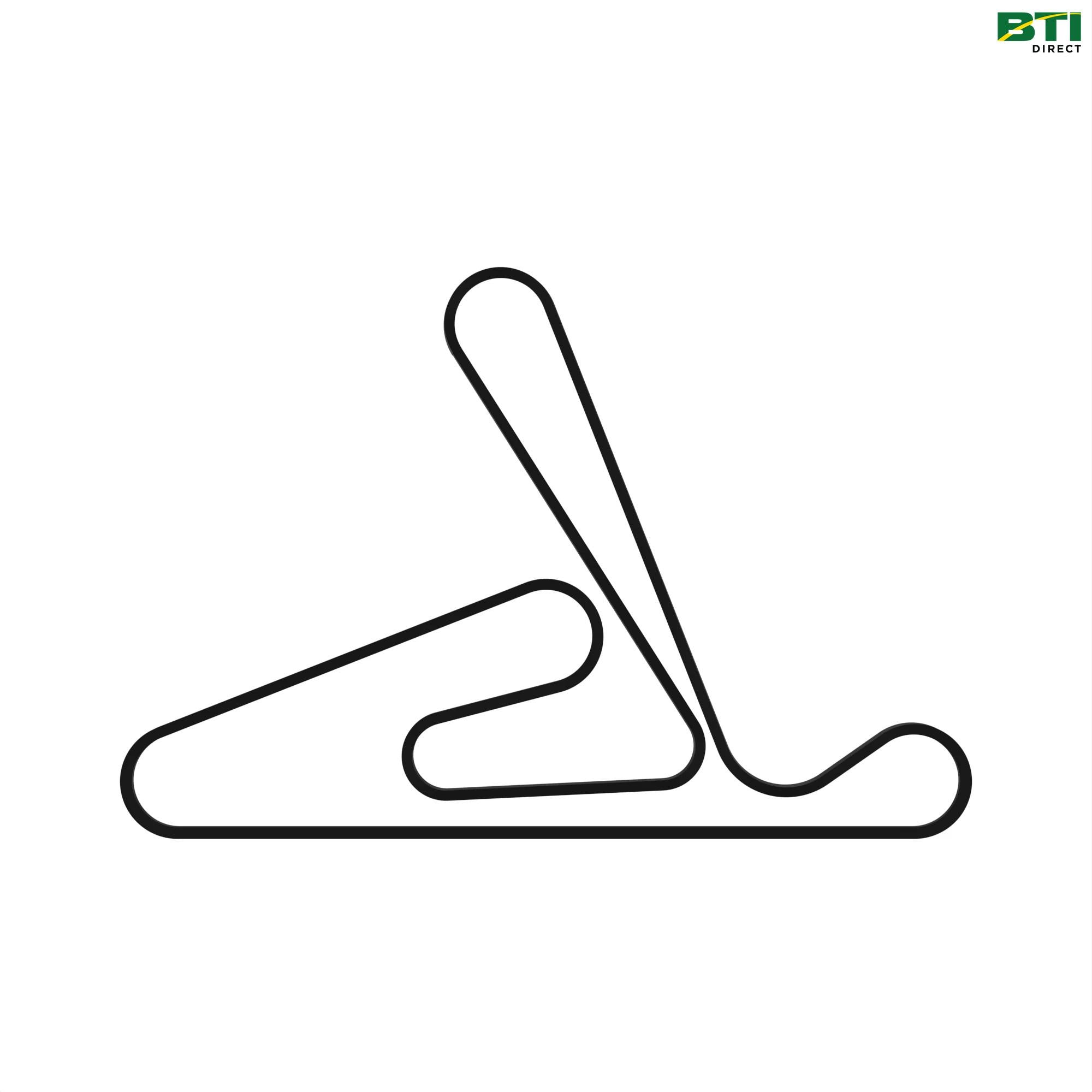 M123281: Mower Deck Flat Belt, Effective Length 3661 mm (144.1 inch)