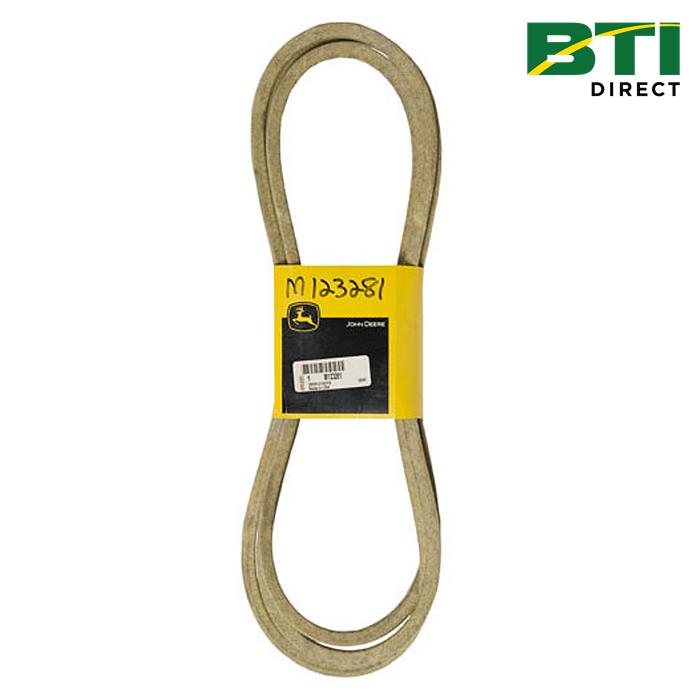 M123281: Mower Deck Flat Belt, Effective Length 3661 mm (144.1 inch)
