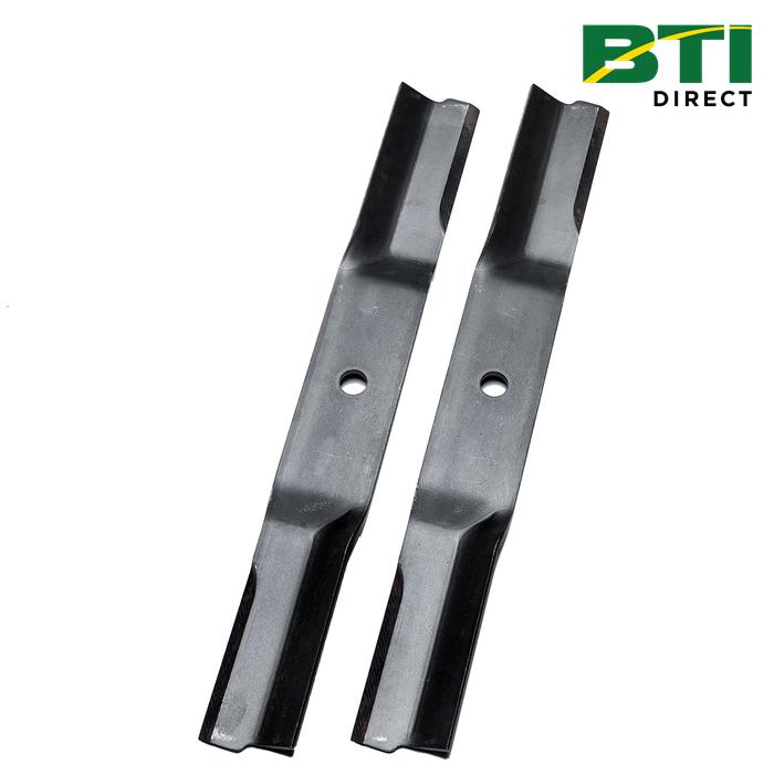 M82408: Low Lift Mower Blades (Set of 2), 38 inch, Cut Length 111 mm (4.3 inch)