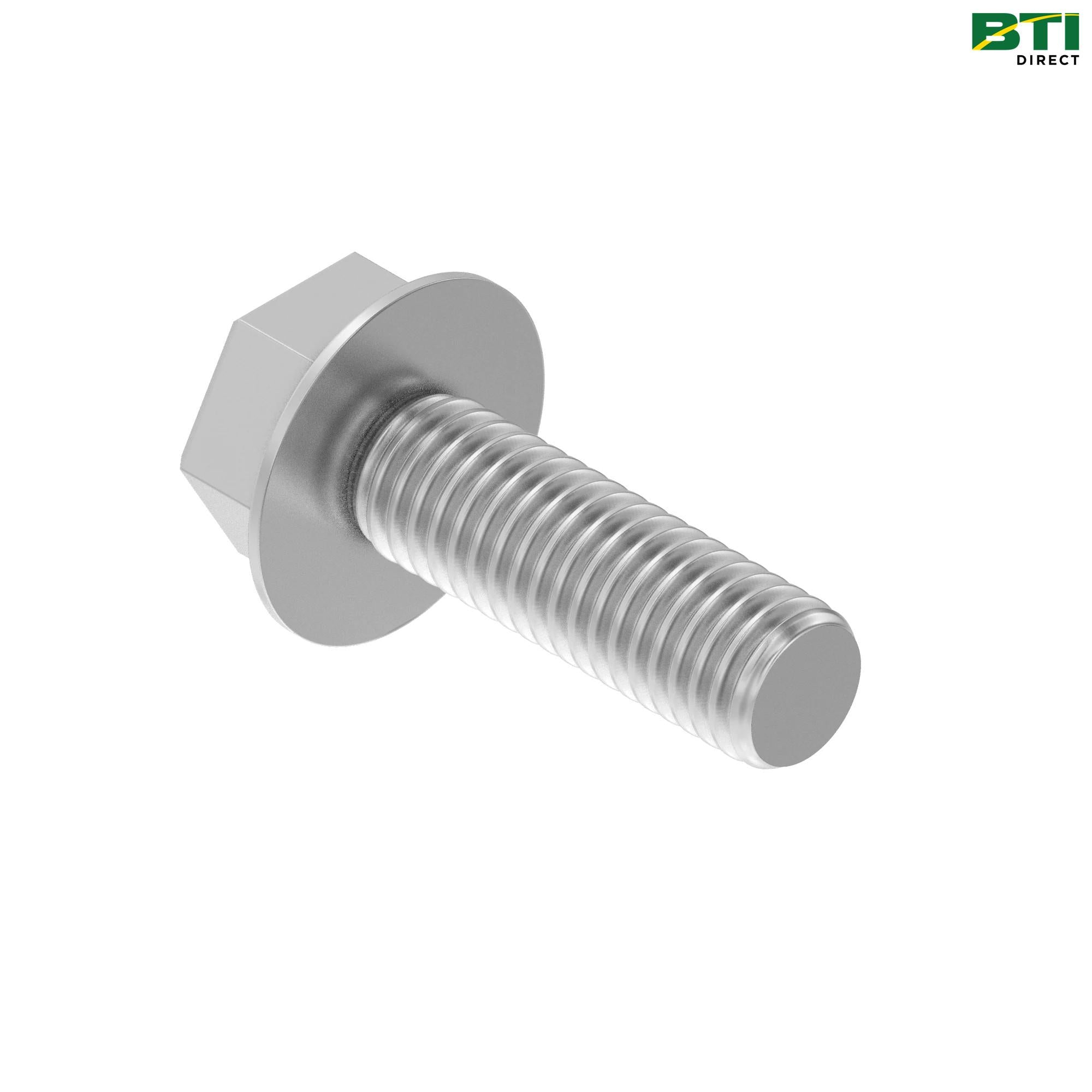 N10216: Hexagonal Head Flanged Screw, 6.350 X 19.05 mm (1/4" X 3/4")
