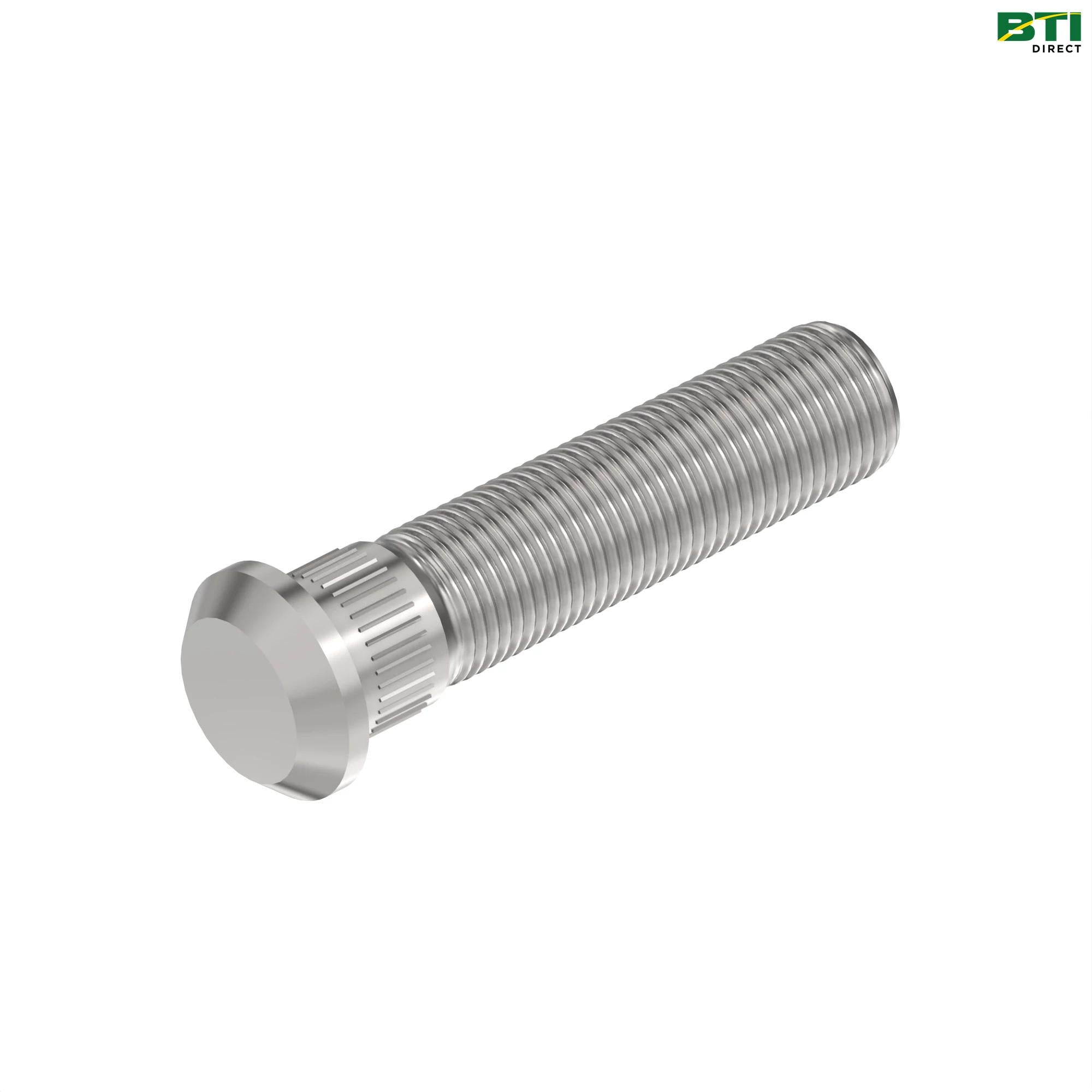 N312663: Ribbed Neck Wheel Bolt, M22 X 101.5