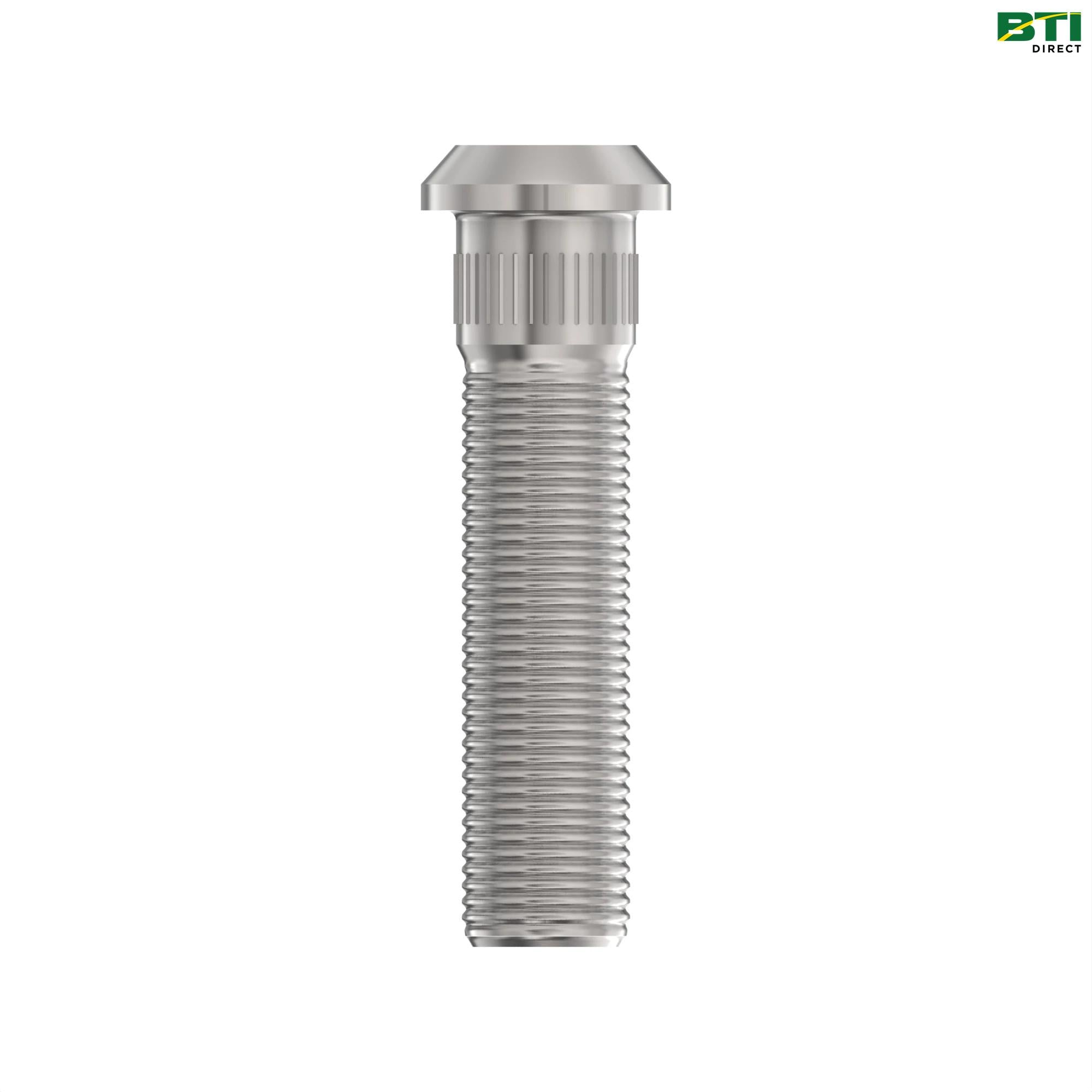 N312663: Ribbed Neck Wheel Bolt, M22 X 101.5
