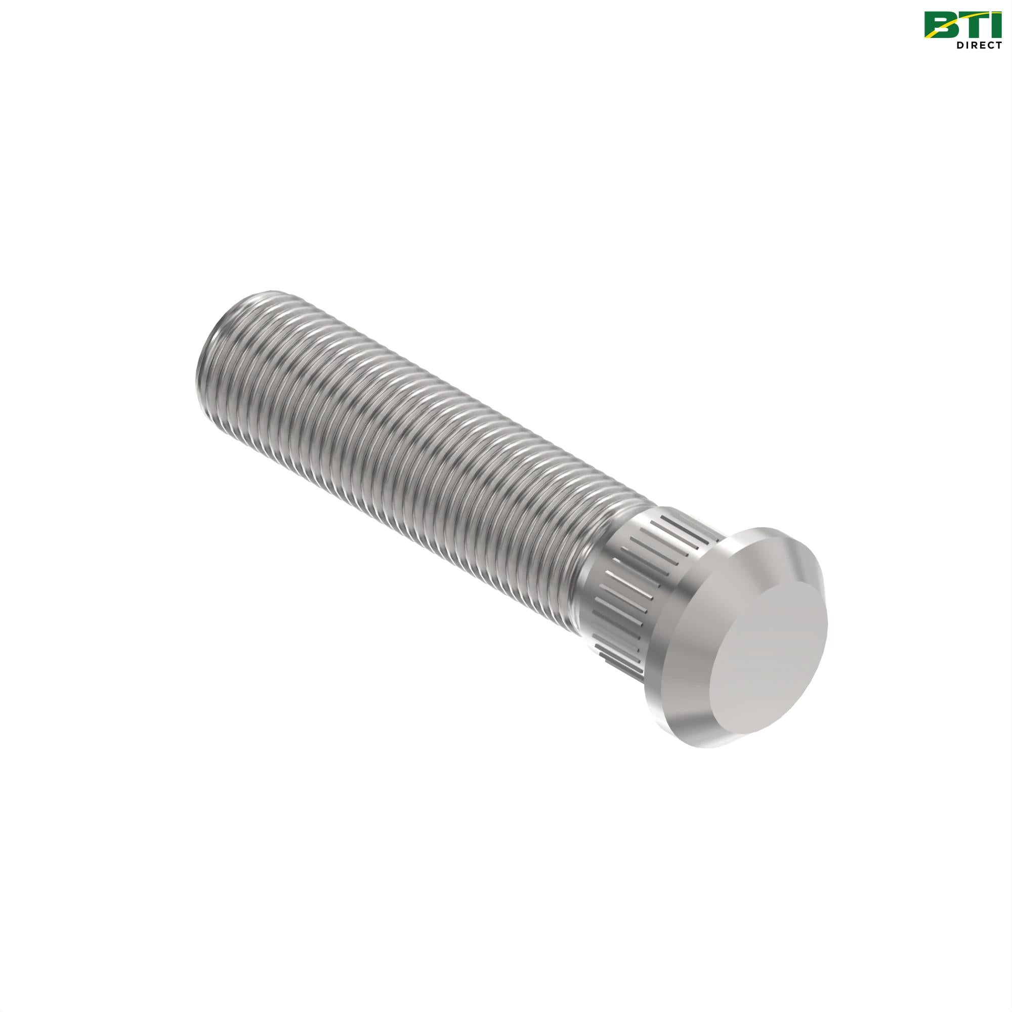 N312663: Ribbed Neck Wheel Bolt, M22 X 101.5