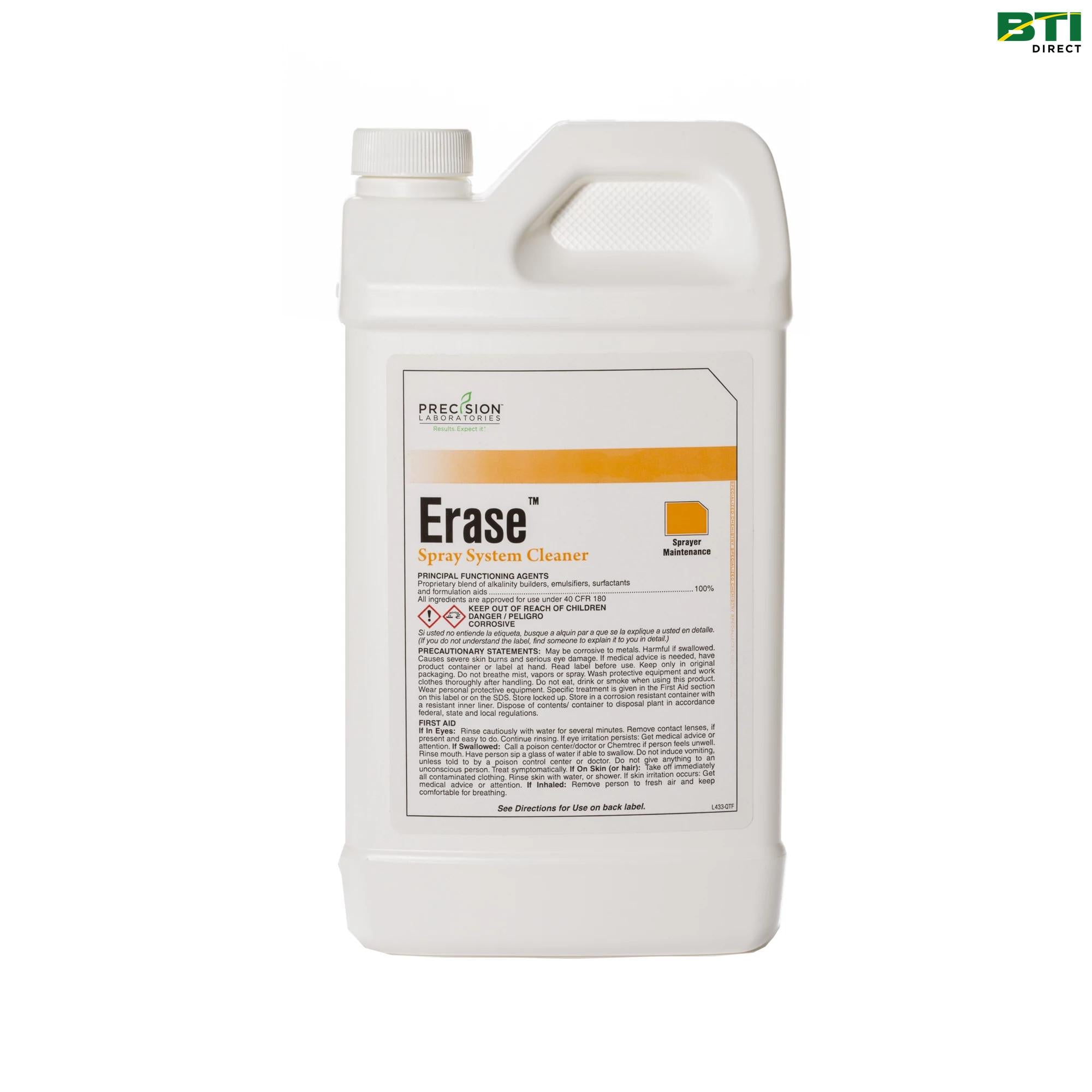 PM433QT: Erase™ Spray System Cleaner, 946.4 ml (1 Quart)