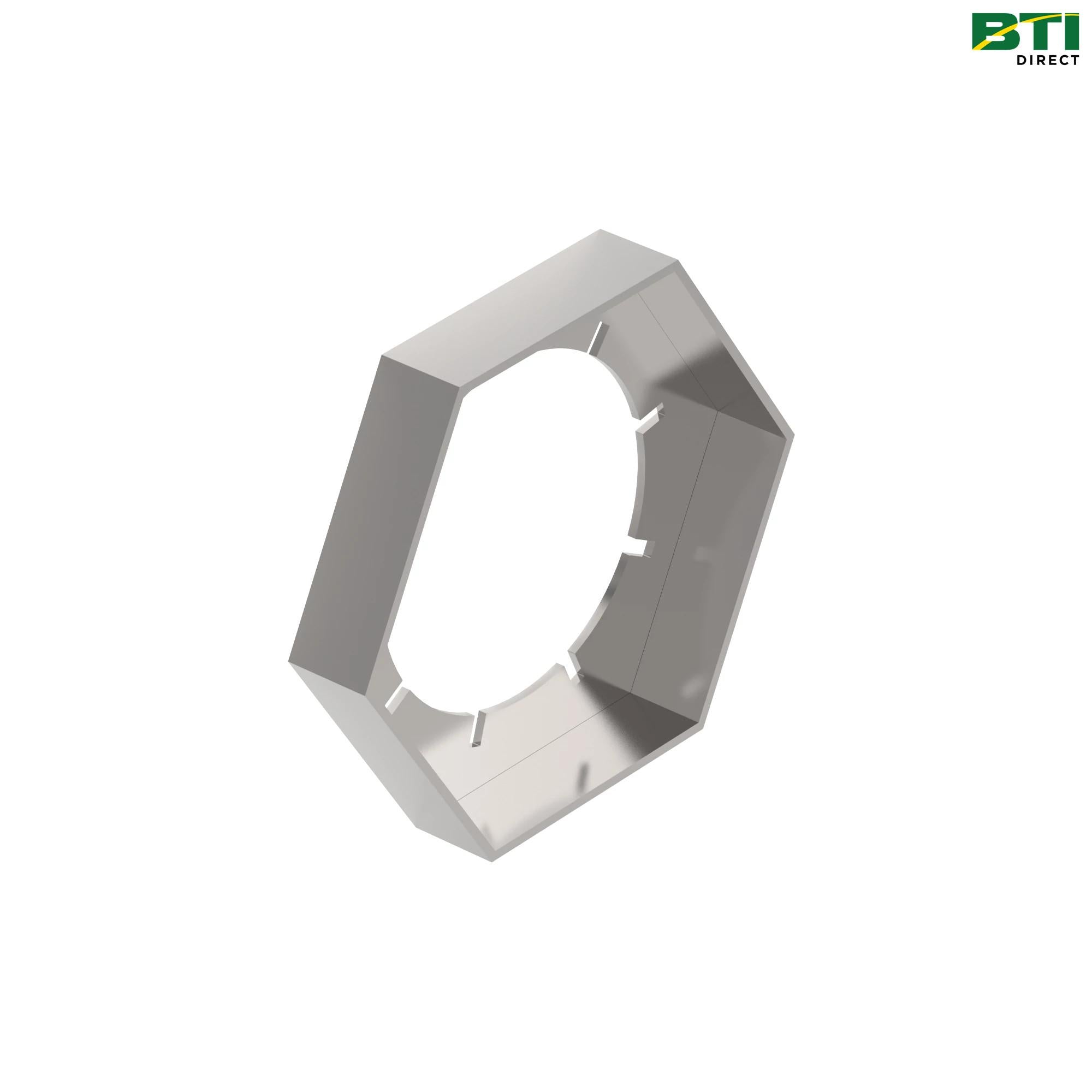 R44165: Hexagonal Jam Nut, 7/16"