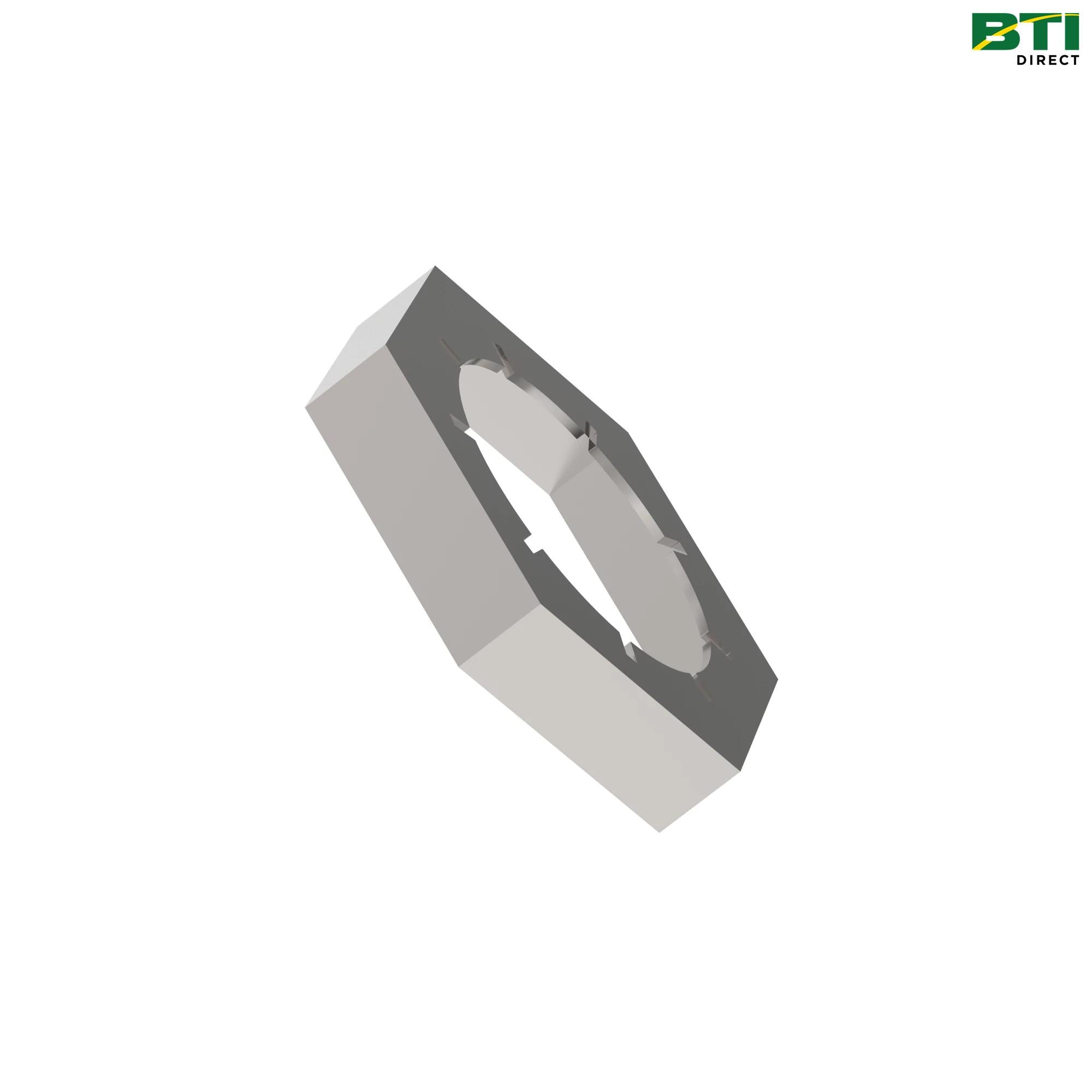 R44165: Hexagonal Jam Nut, 7/16"