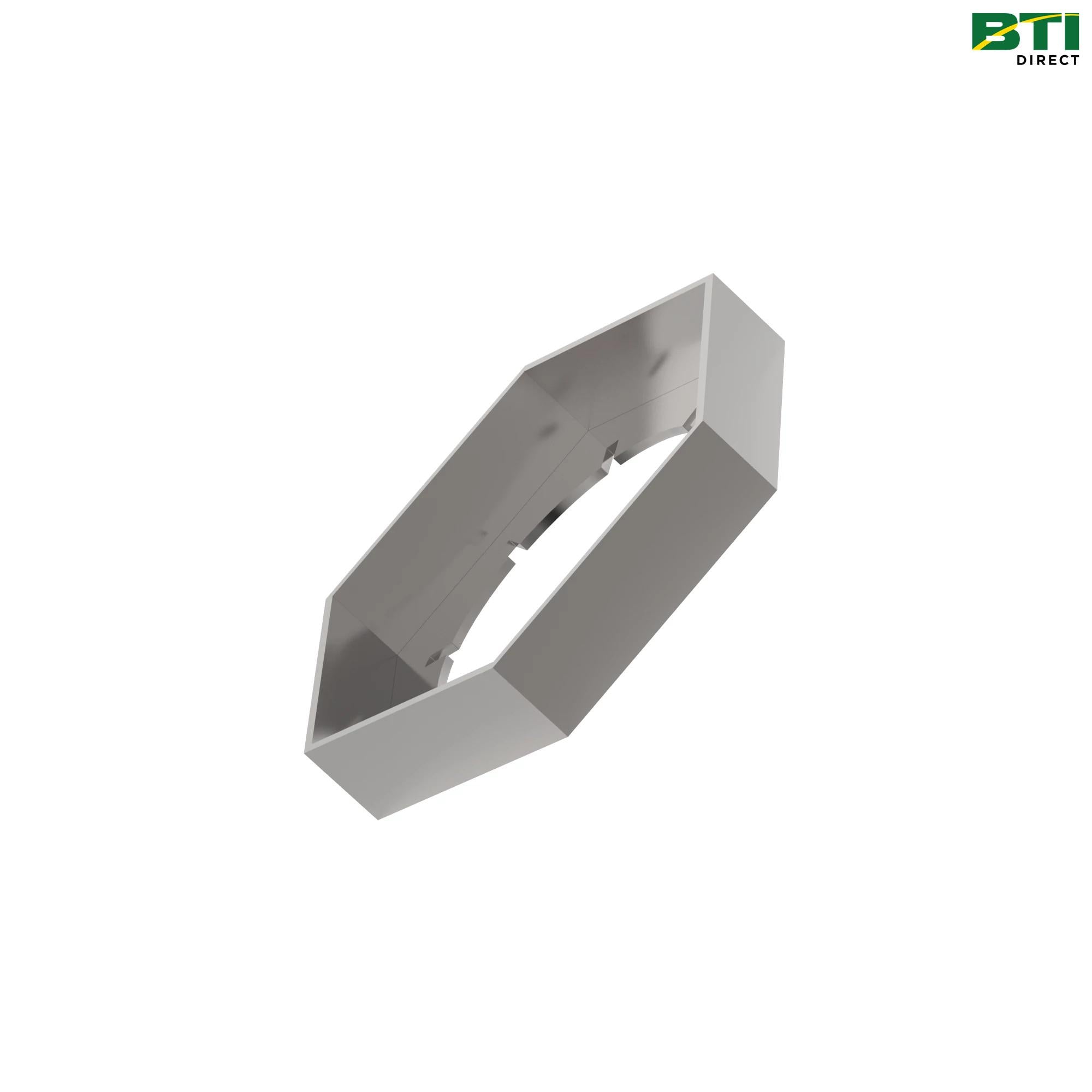 R44165: Hexagonal Jam Nut, 7/16"