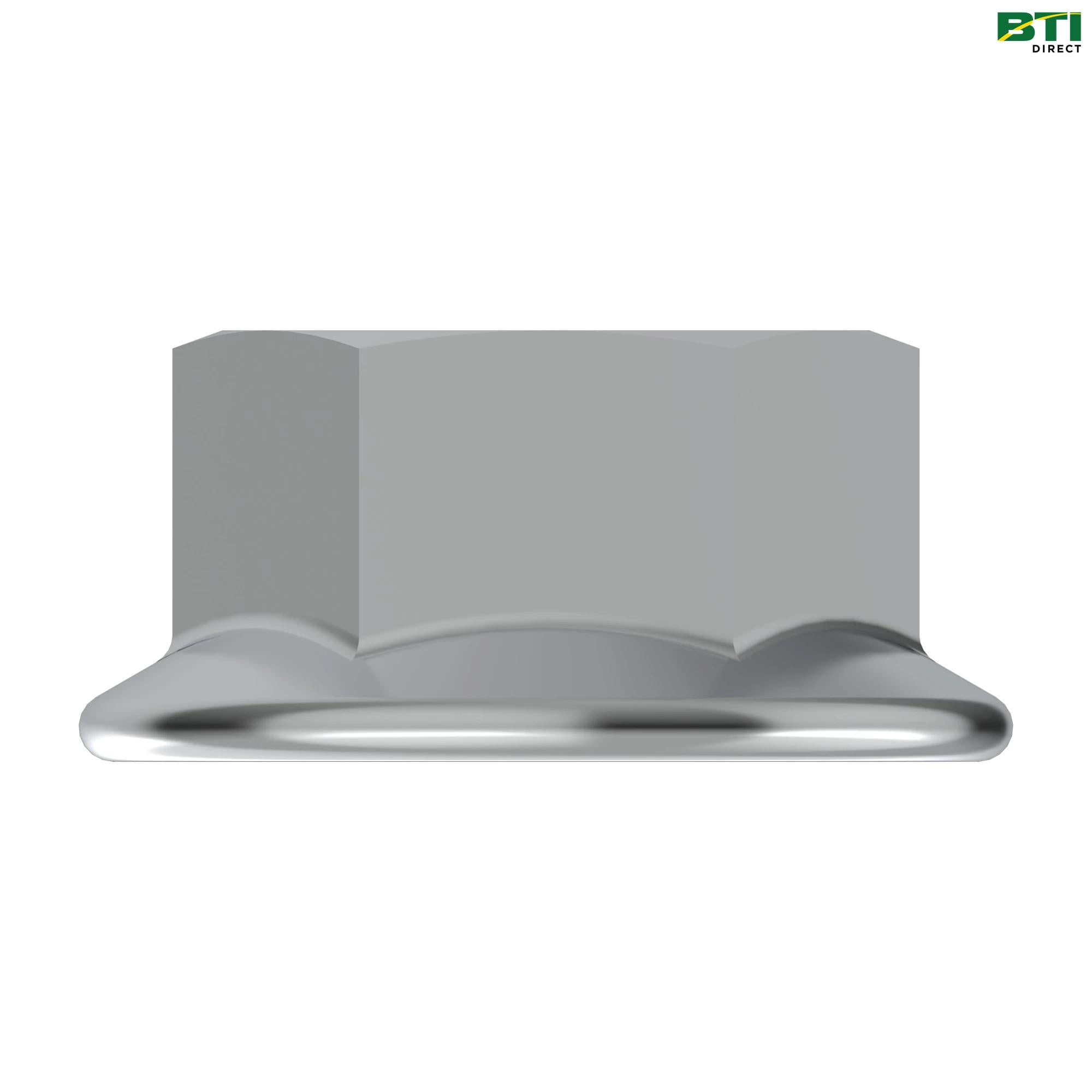 R539762: Hexagonal Flanged Nut, M10
