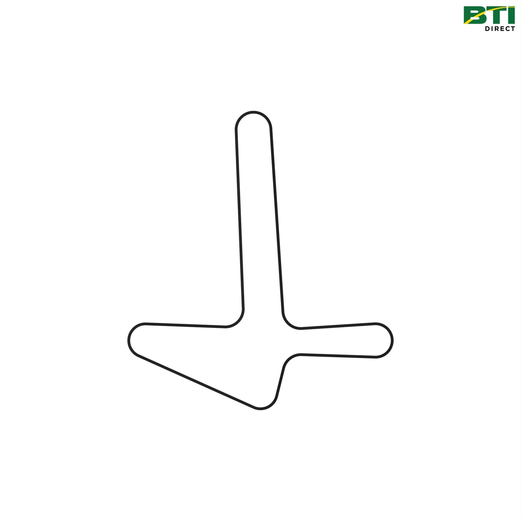 TCU16093: HB Section Mower Deck Drive V-Belt, Effective Length 3995 mm (157 inch)