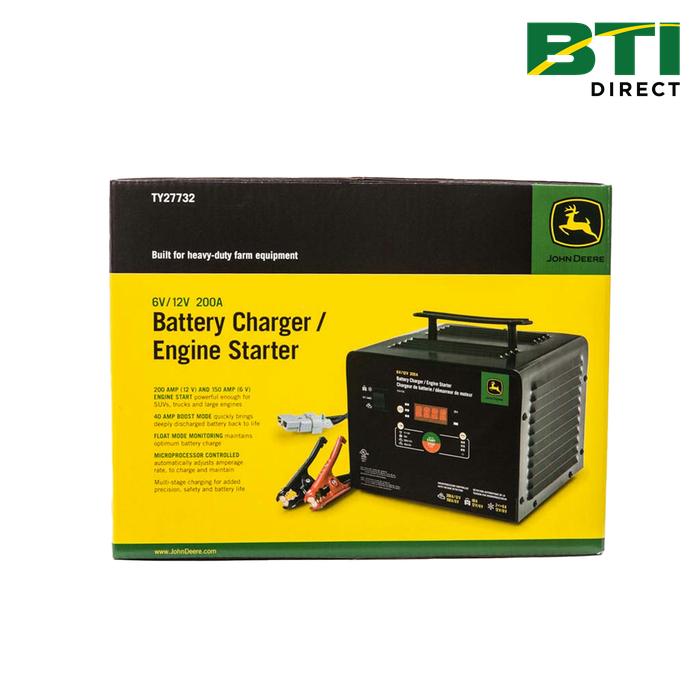 TY27732: Automatic Battery Charger with Engine Start and Timer