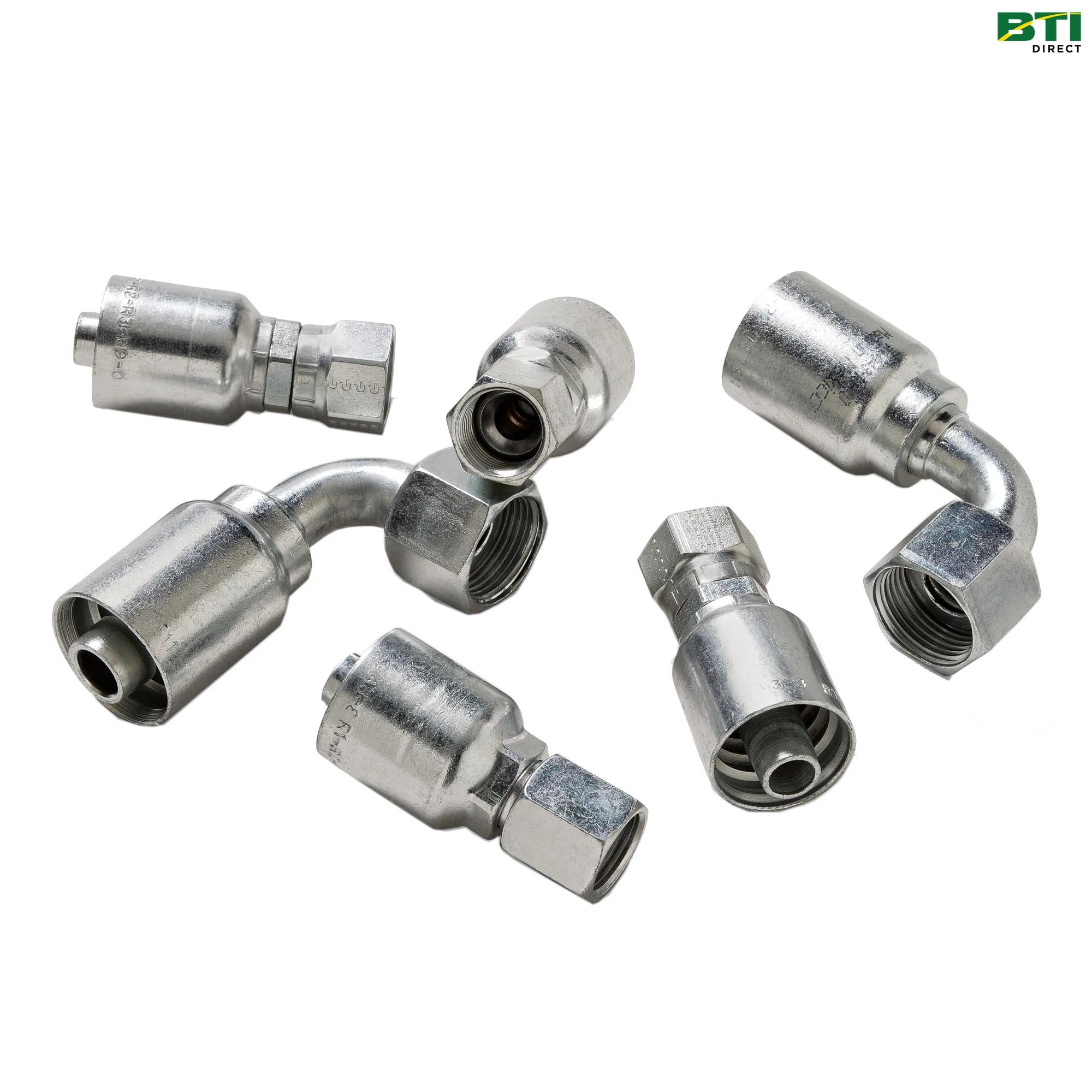 10343-10-8 (10 Pack) After Market Fitting 1/2 Hose 5/8" Threads Male