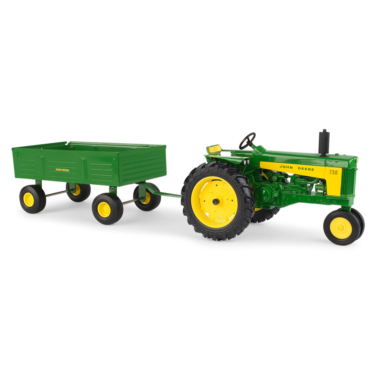 John Deere 730 with Barge Wagon (1/16 Scale)