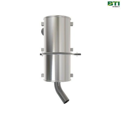 AUC11855: Non-Aspirated Round Shaped Muffler without Spark Arrester