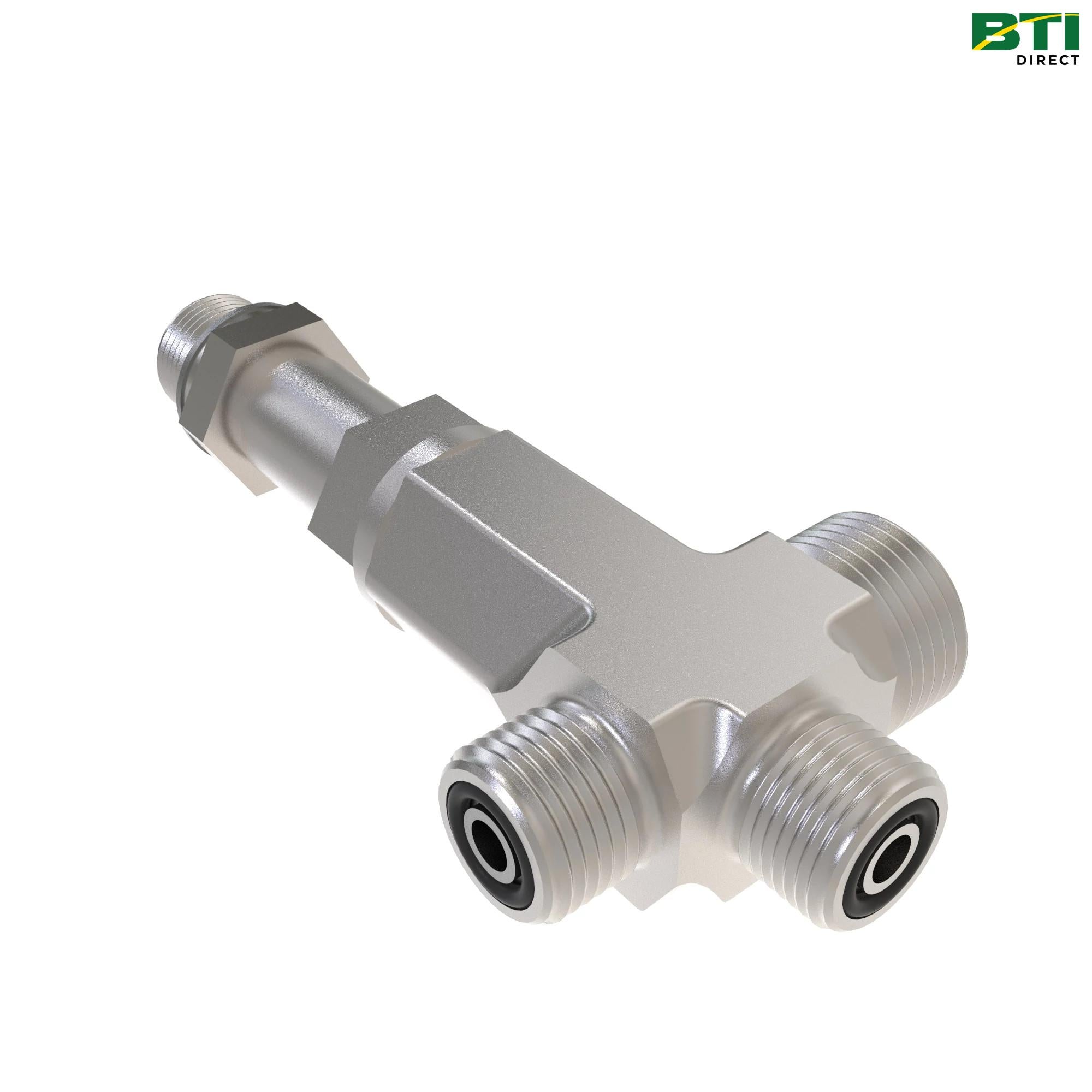 AL225124: Guided Spring Priority Shuttle Valve Check Valve