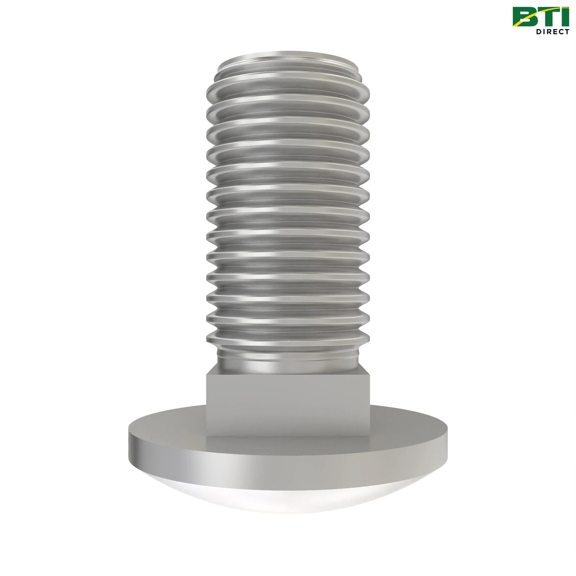 03M7307: Round Head Square Neck Bolt, M10 X 25