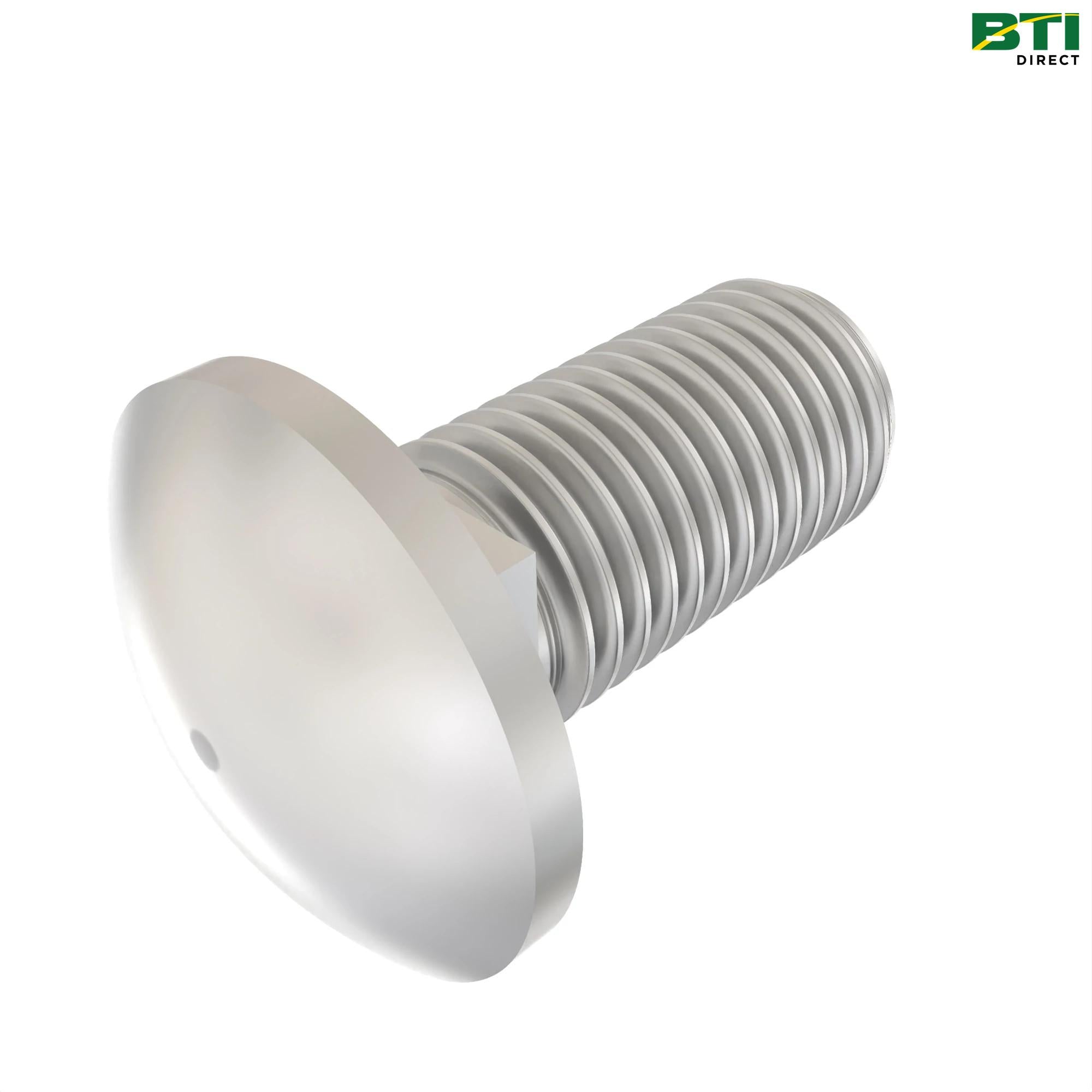 03M7307: Round Head Square Neck Bolt, M10 X 25