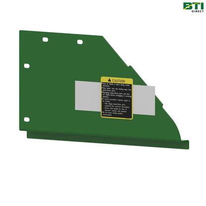 AN374145: Right Side Shield With Decal Angle
