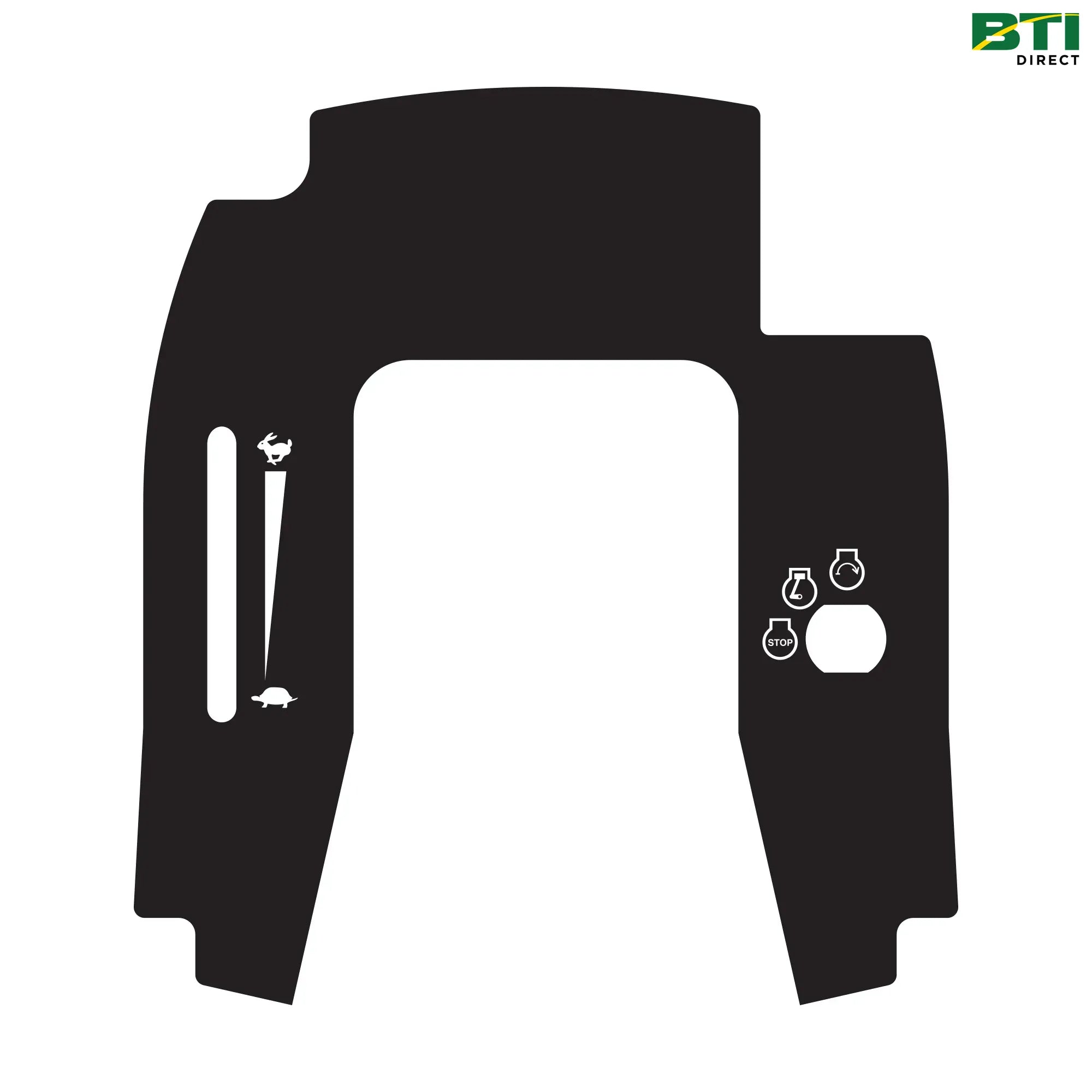 AUC17669: Steering Console Label