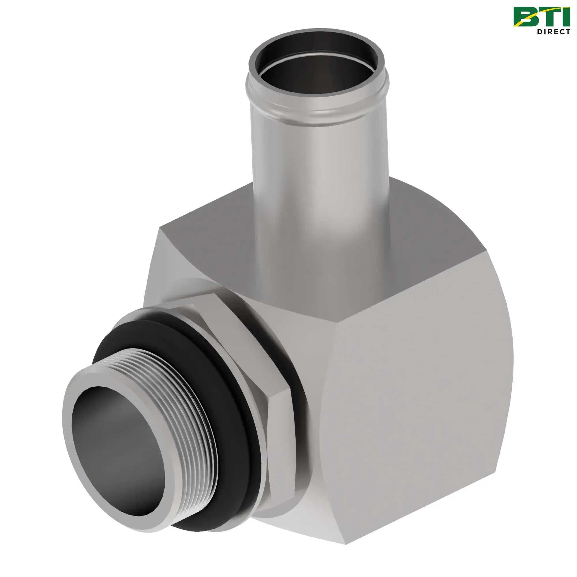RE163613: 90 Deg Adapter Fitting, Beaded Hose