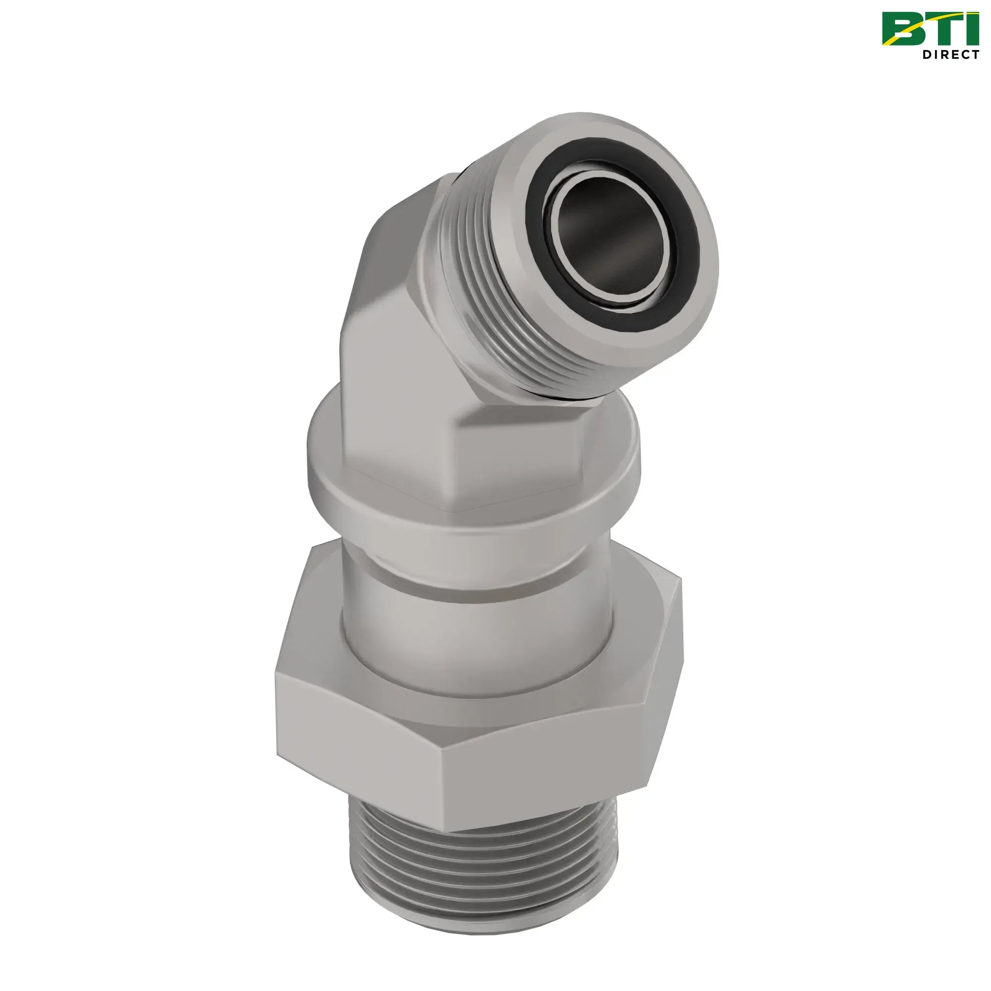 AXE42928: 45 Degree Bulkhead Elbow Fitting