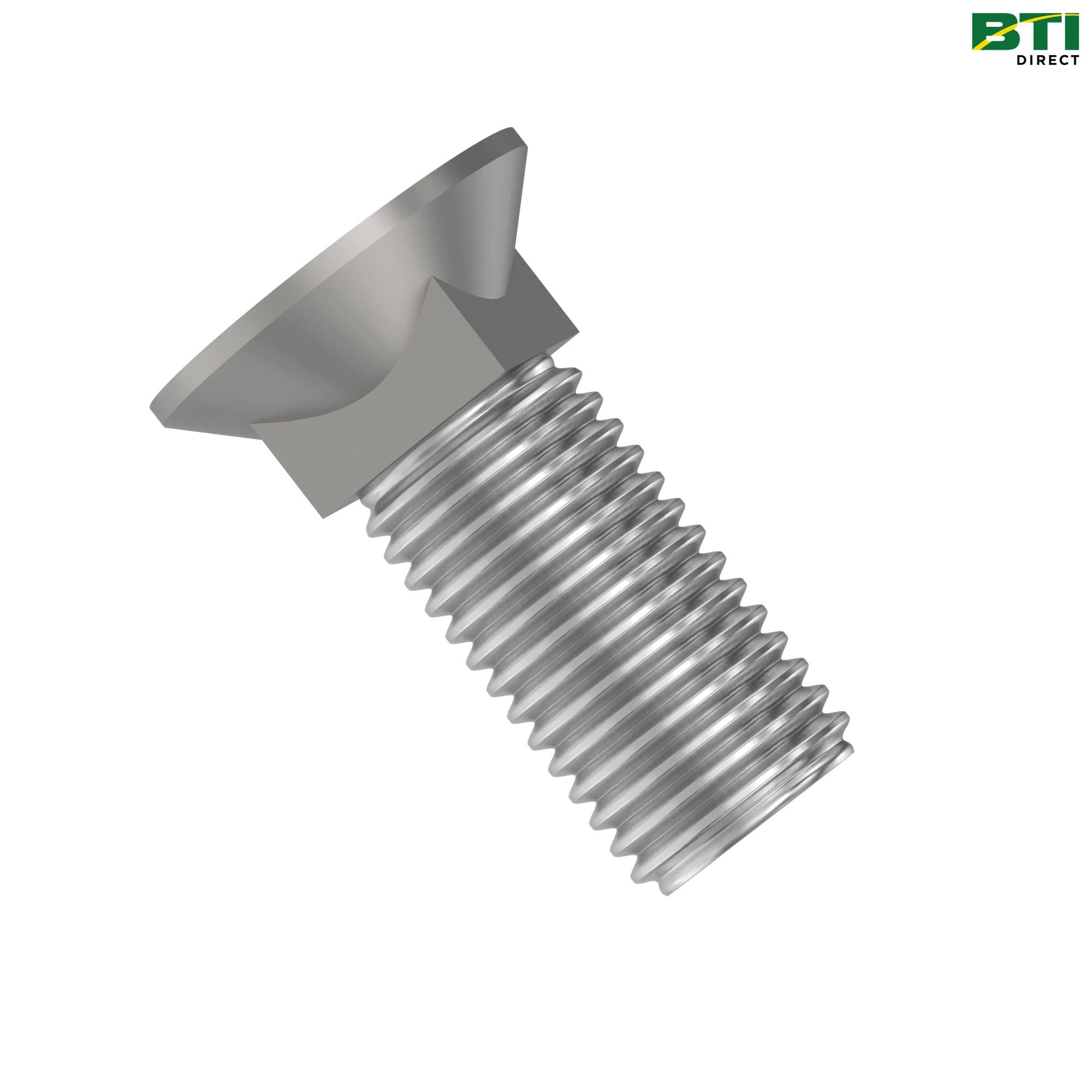 09M7004: Countersunk Square Neck Bolt, M10 X 30