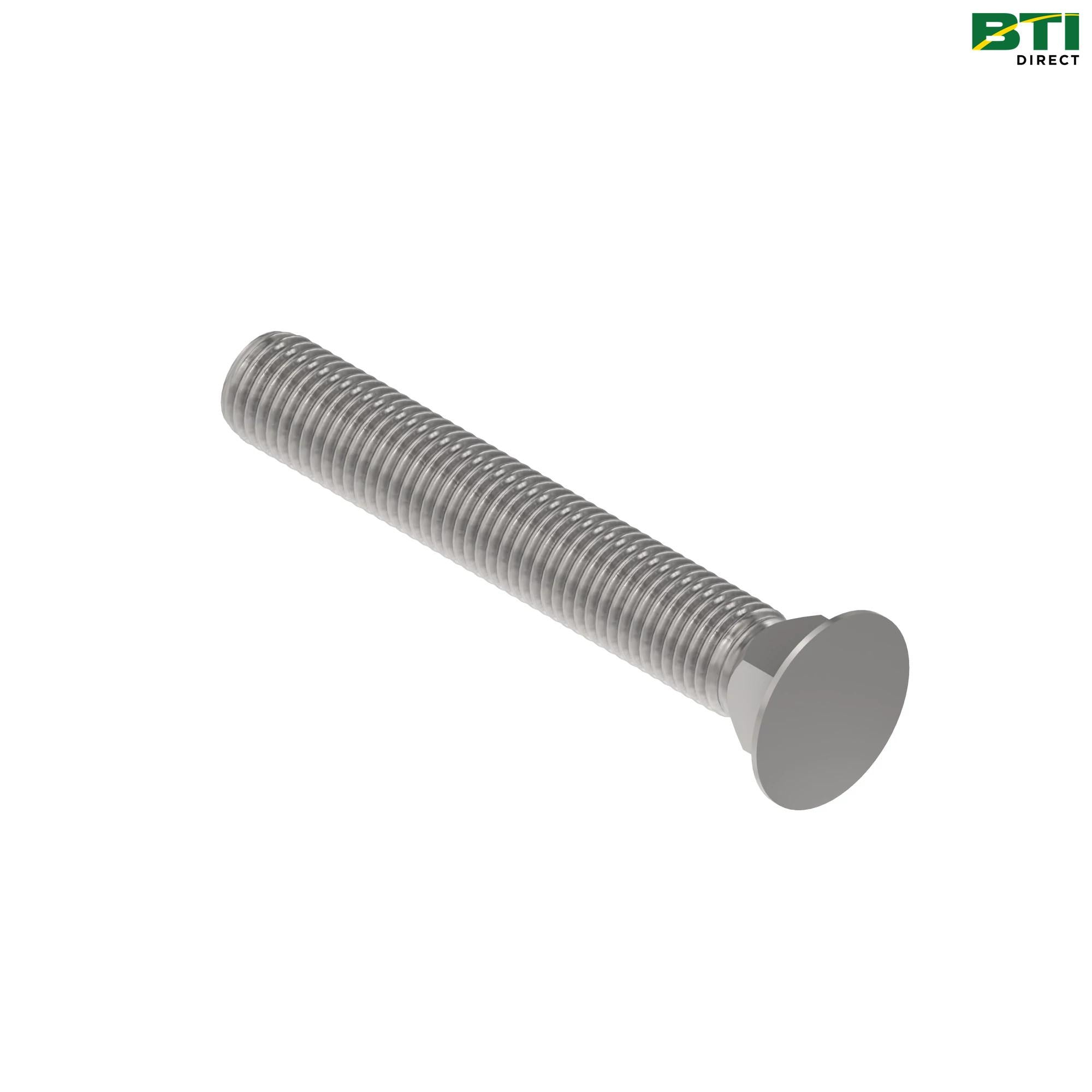 09M7025: Countersunk Square Neck Bolt, M10 X 75