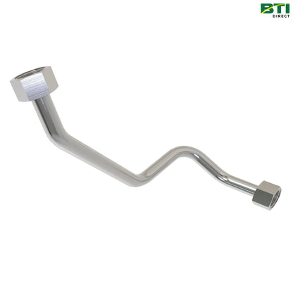 RE340739: LH Front PTO Damping Valve to Accumulator Oil Line