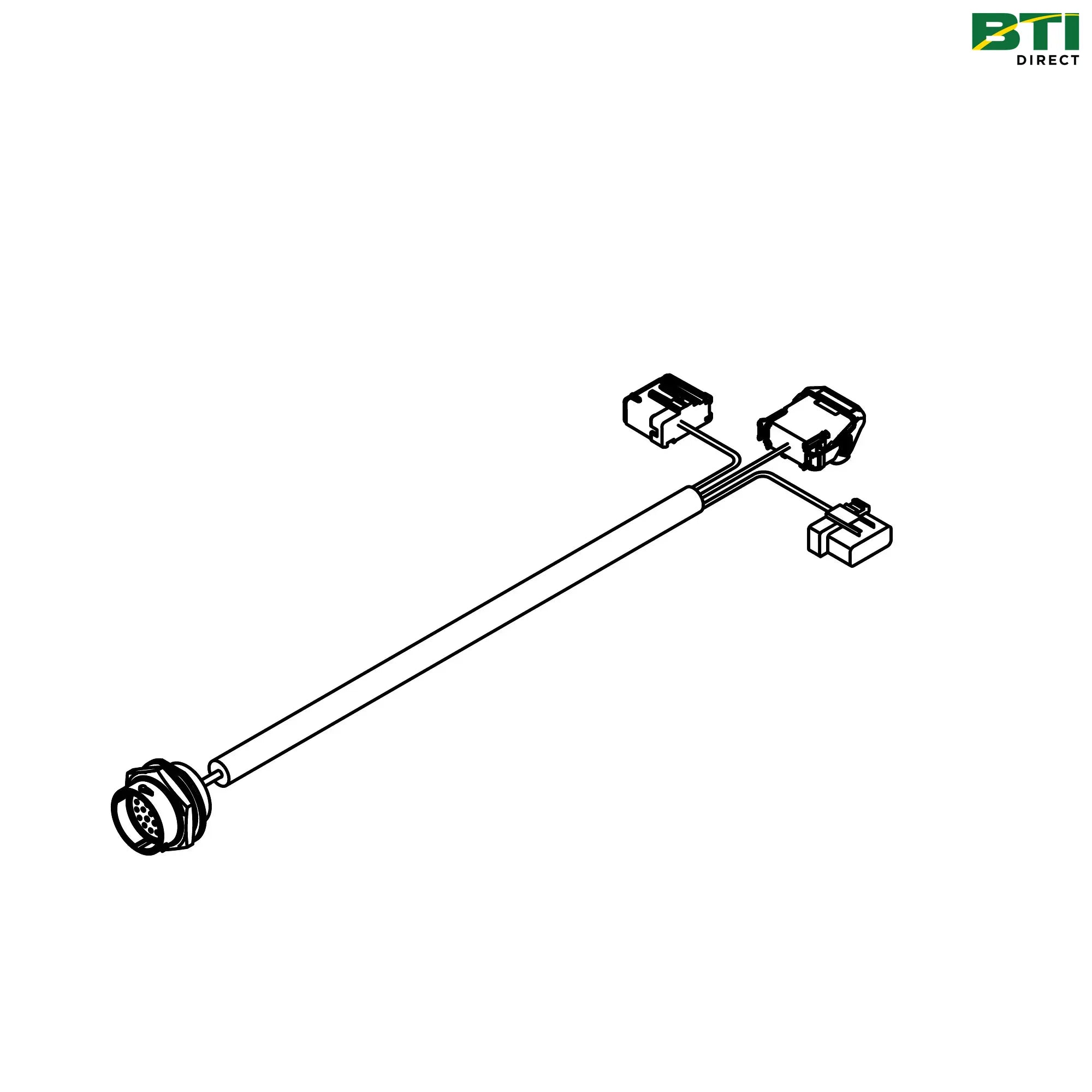 RE322780: ISO Cab Implement CAN Bus Adapter Wiring Harness
