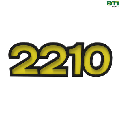 N238360: Model Number 2210 Label