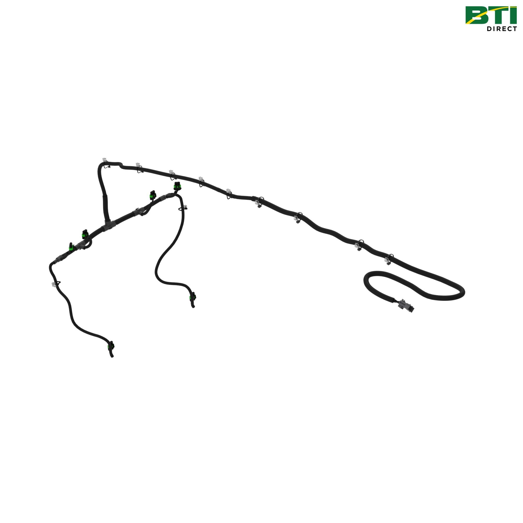 AL217424: Hood with Corner Light Wiring Harness