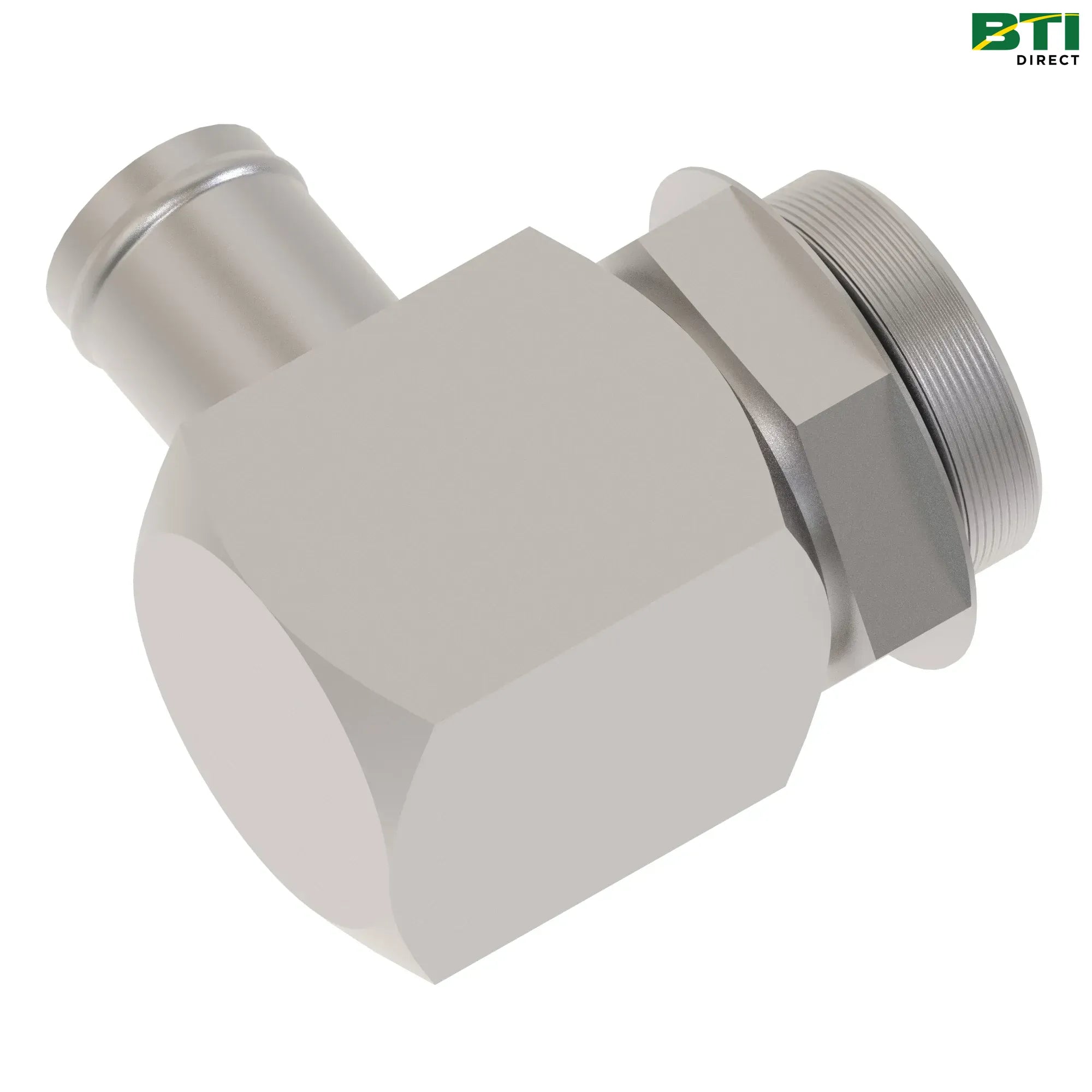 AN372404: Male Adjustable 45 Degree Hose Stem Elbow Fitting