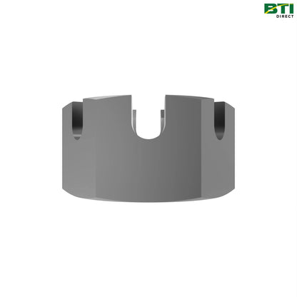 14H1020: Hexagonal Slotted Nut, 3/4"