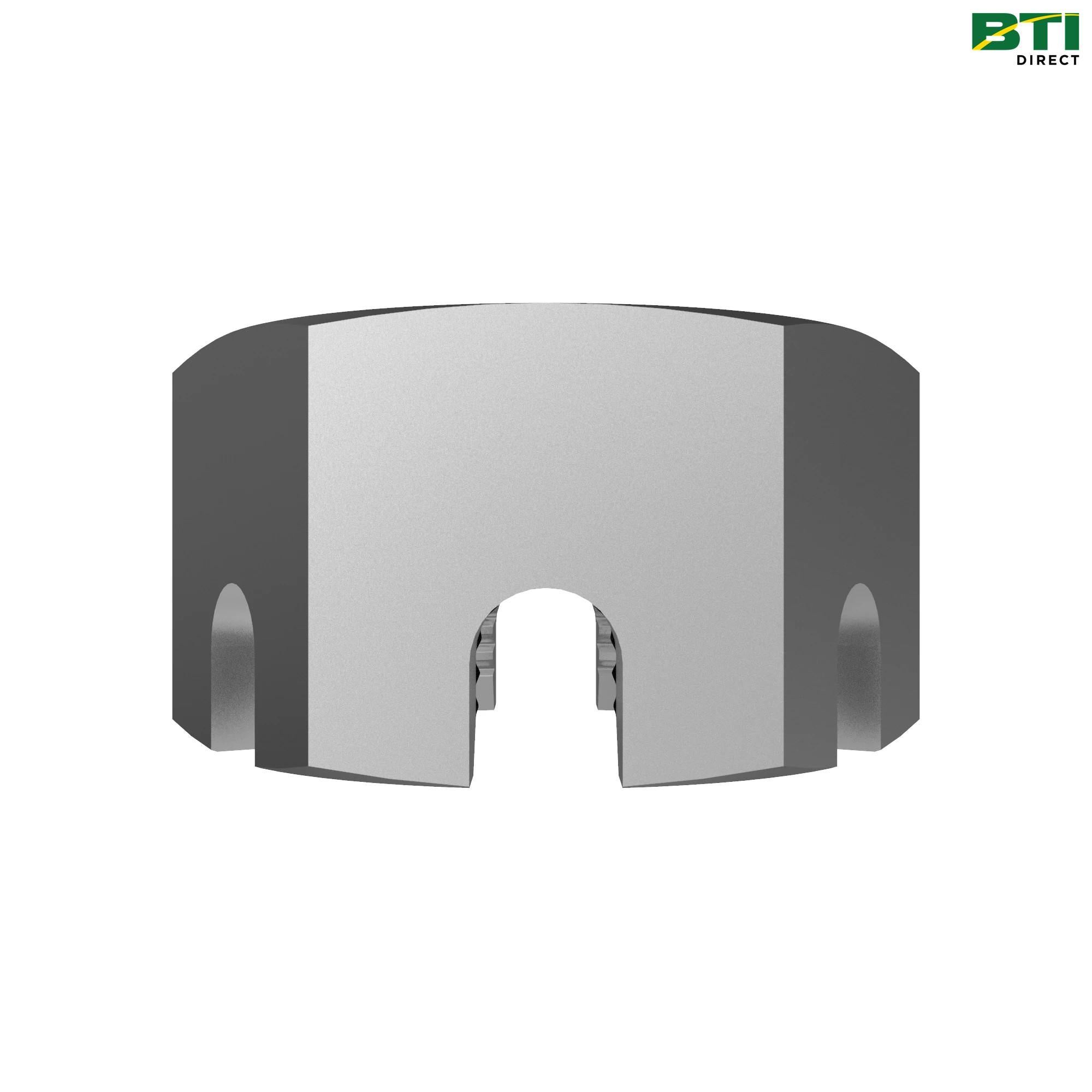 14H1086: Hexagonal Slotted Nut, 3/4"