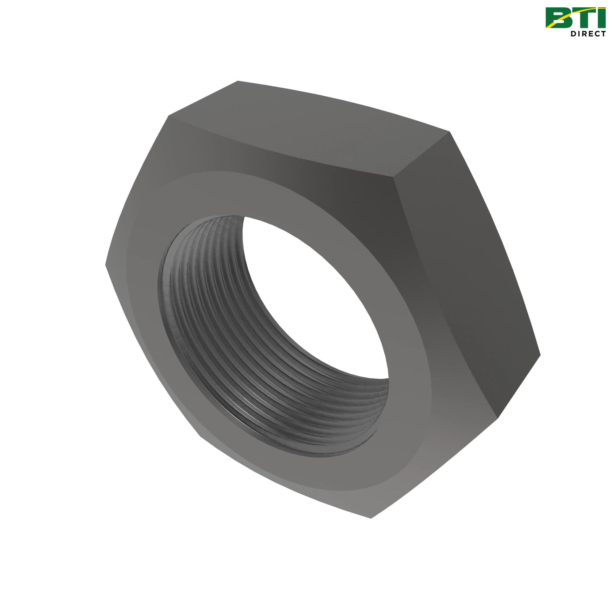 14H649: Hexagonal Jam Nut, 1/4"