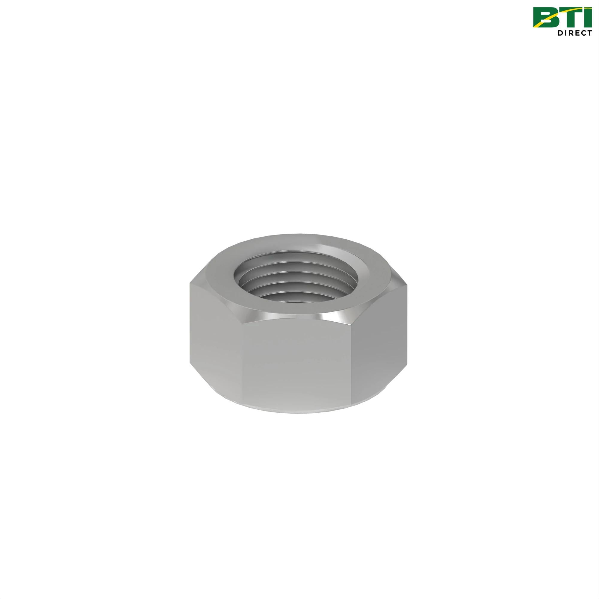 14H826: Hexagonal Nut, 1/2"
