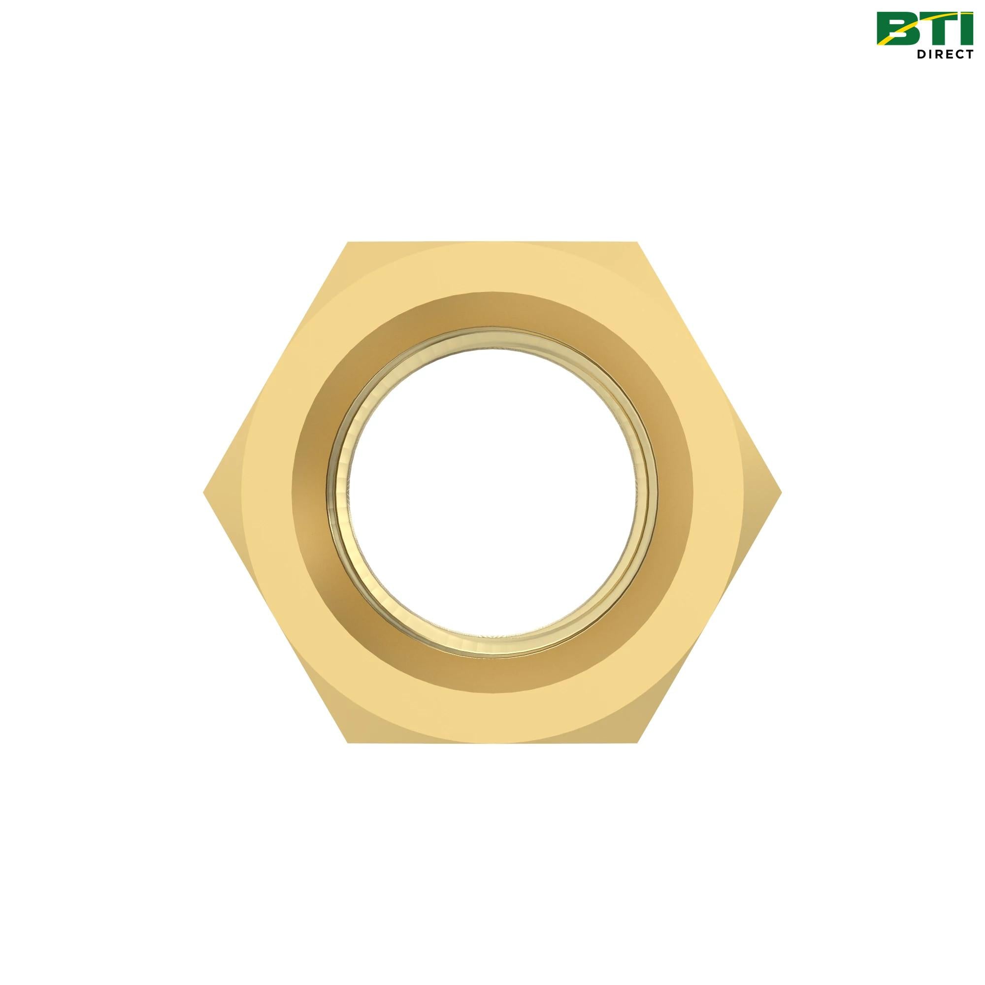 14H856: Hexagonal Nut, 1/2"