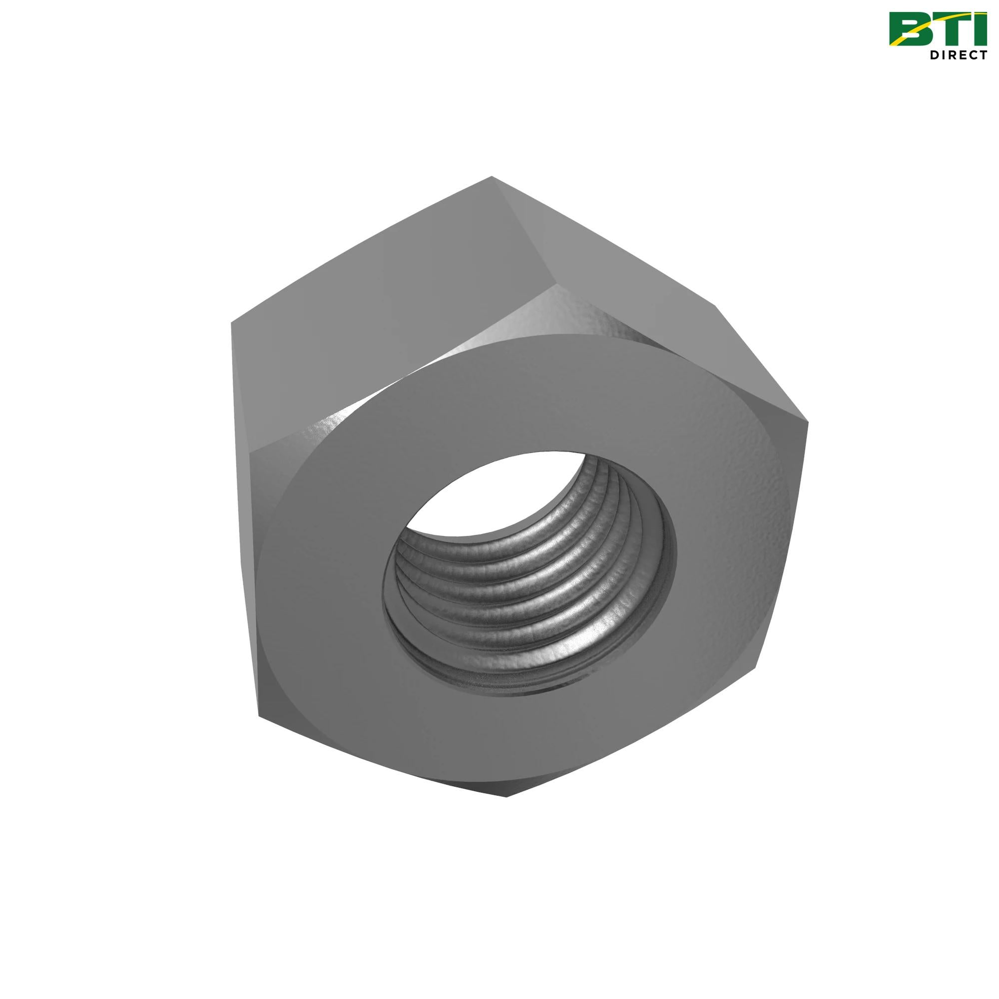14H931: Hexagonal Jam Nut, 3/8"