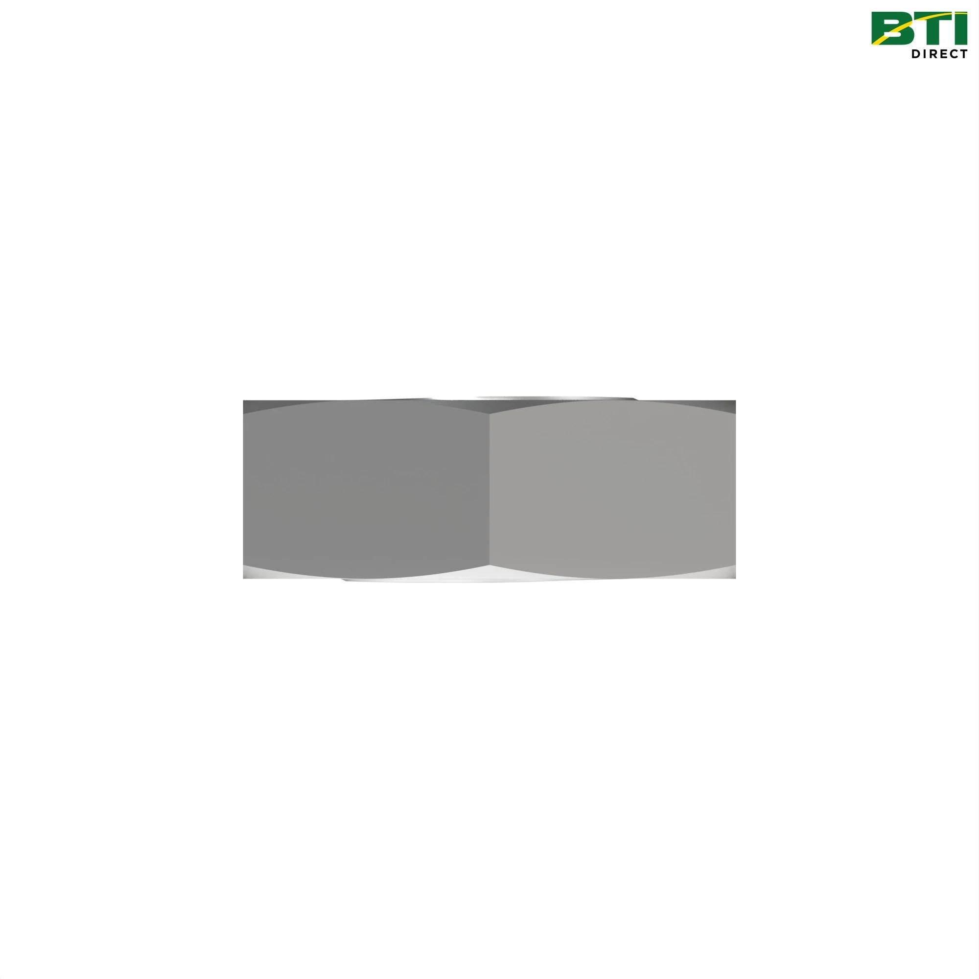 14H971: Hexagonal Jam Nut, 1/2"