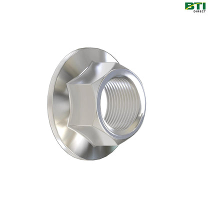 14M7573: Hexagonal Flange Self-Locking Nut, M8