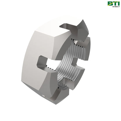 N372890: Hexagonal Slotted Nut, 1-20
