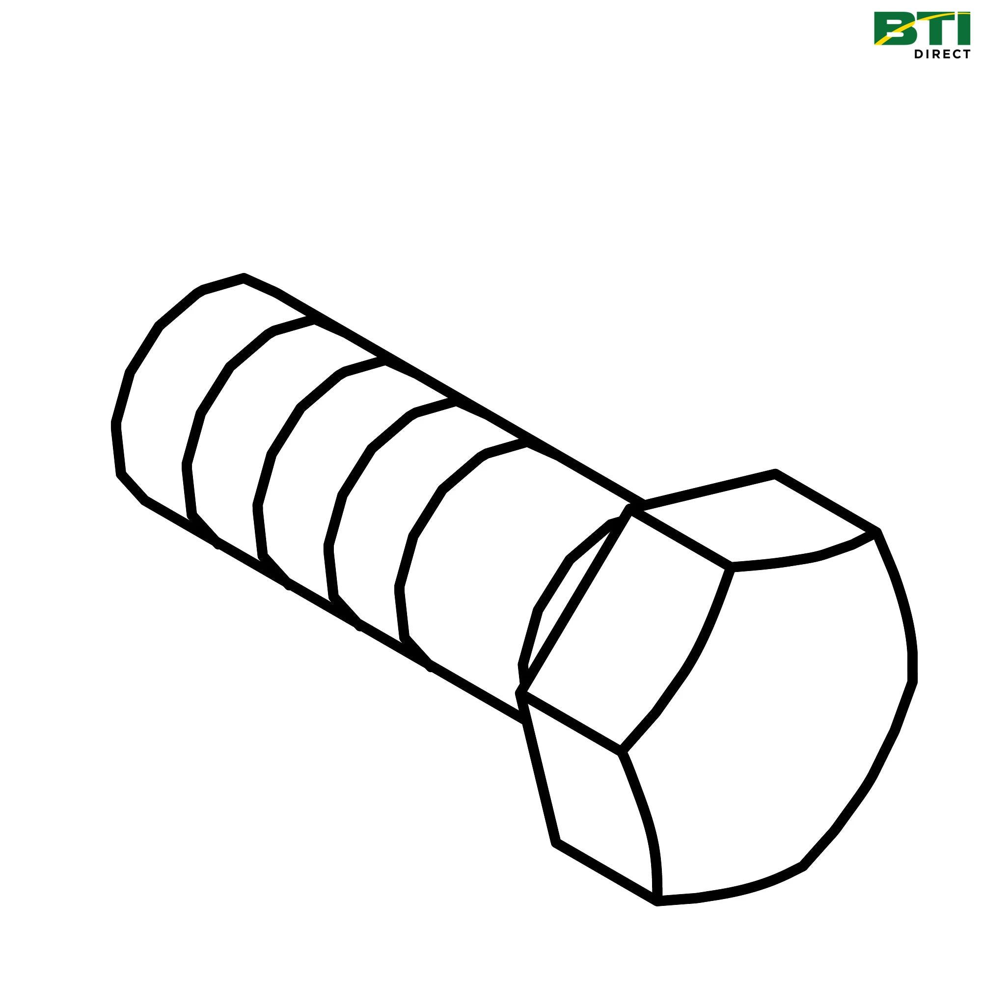 19H3158: Hexagonal Head Cap Screw, 3/4" X 2"