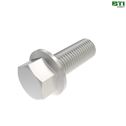19H3411: Hexagonal Head Flanged Screw, 3/8" X 1-1/8"