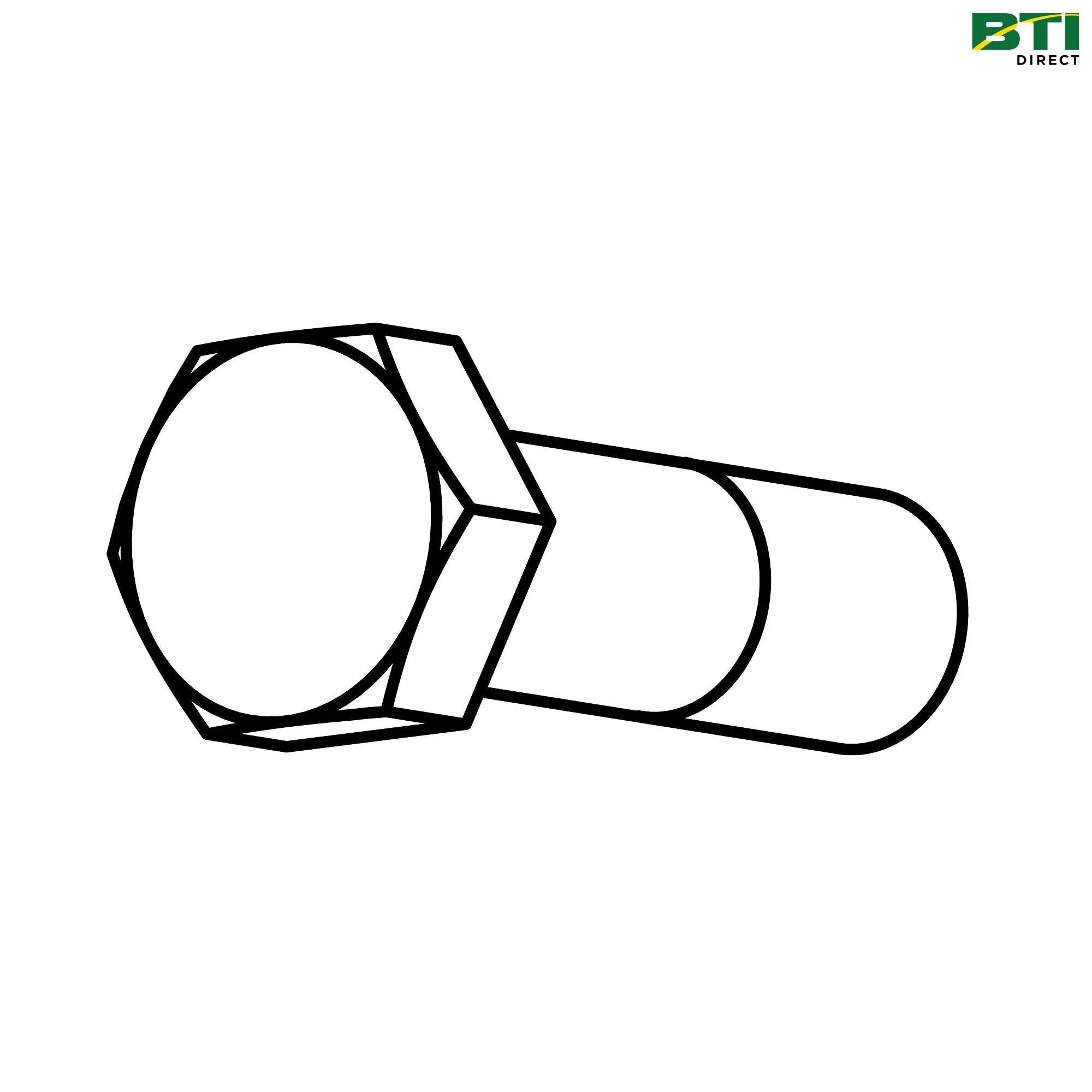19M7409: Hexagonal Head Screw, M16 X 50