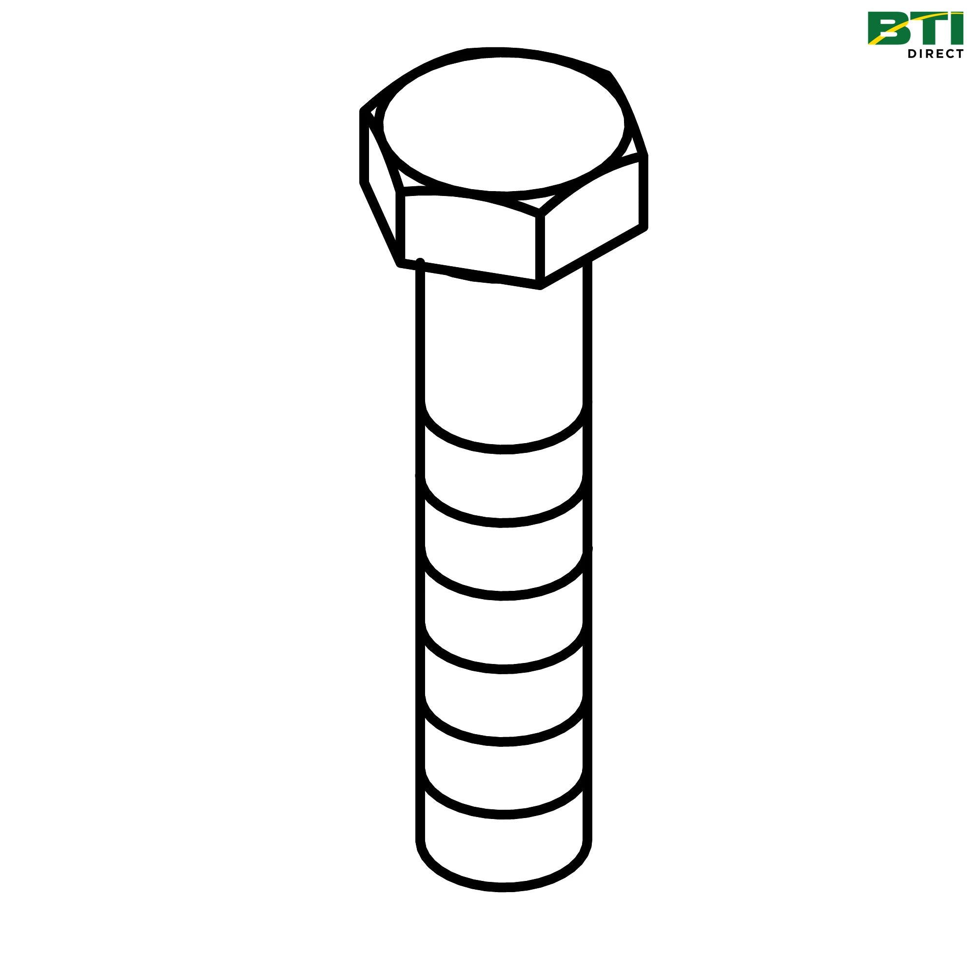 19M7417: Hexagonal Head Cap Screw, M16 X 65